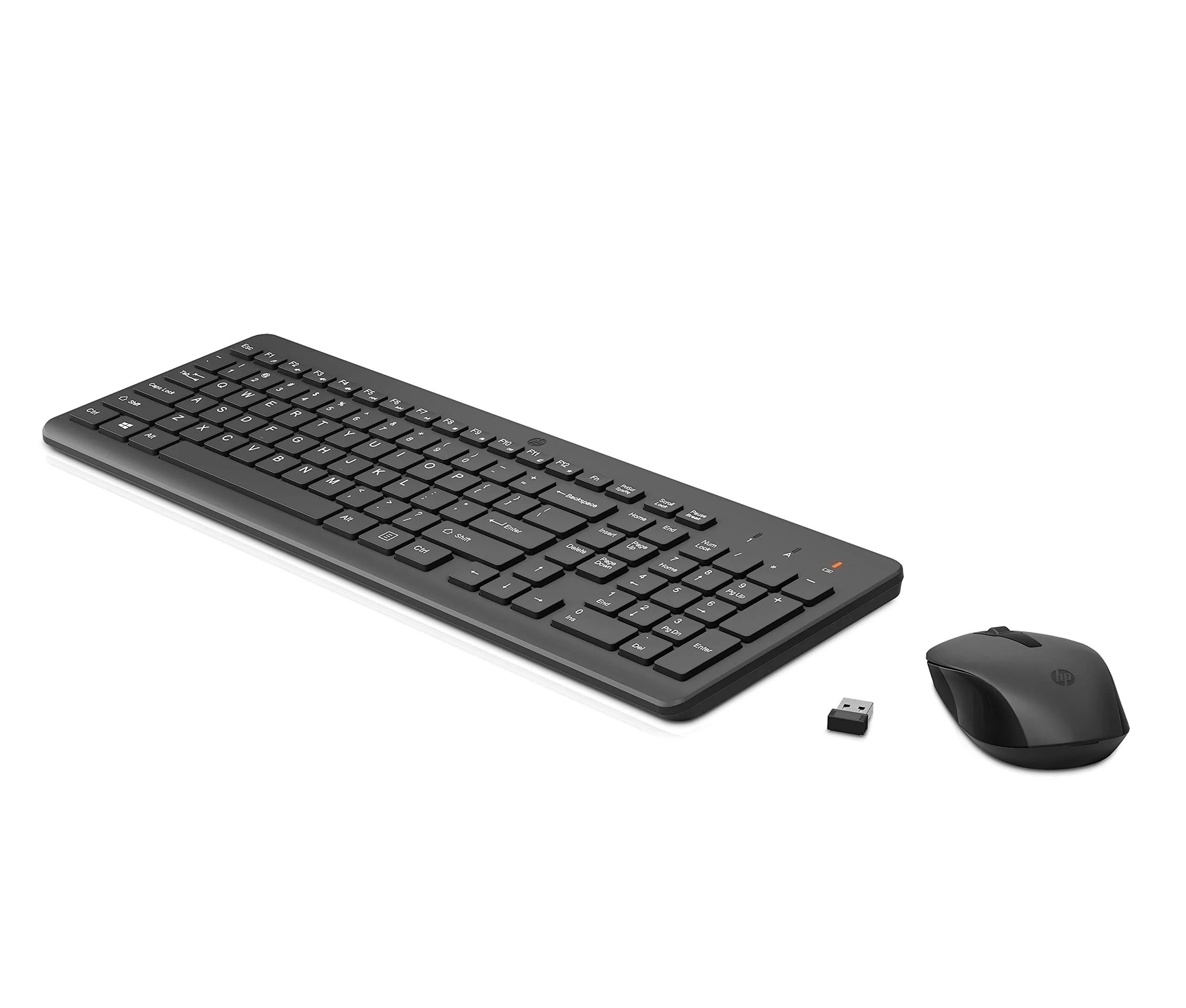 HP 330 Wireless Maus & Tastatur, QWERTZ, USB-A Dongle, 2,4-GHz Kabellos, 1600 DPI, Schwarz - Image 13