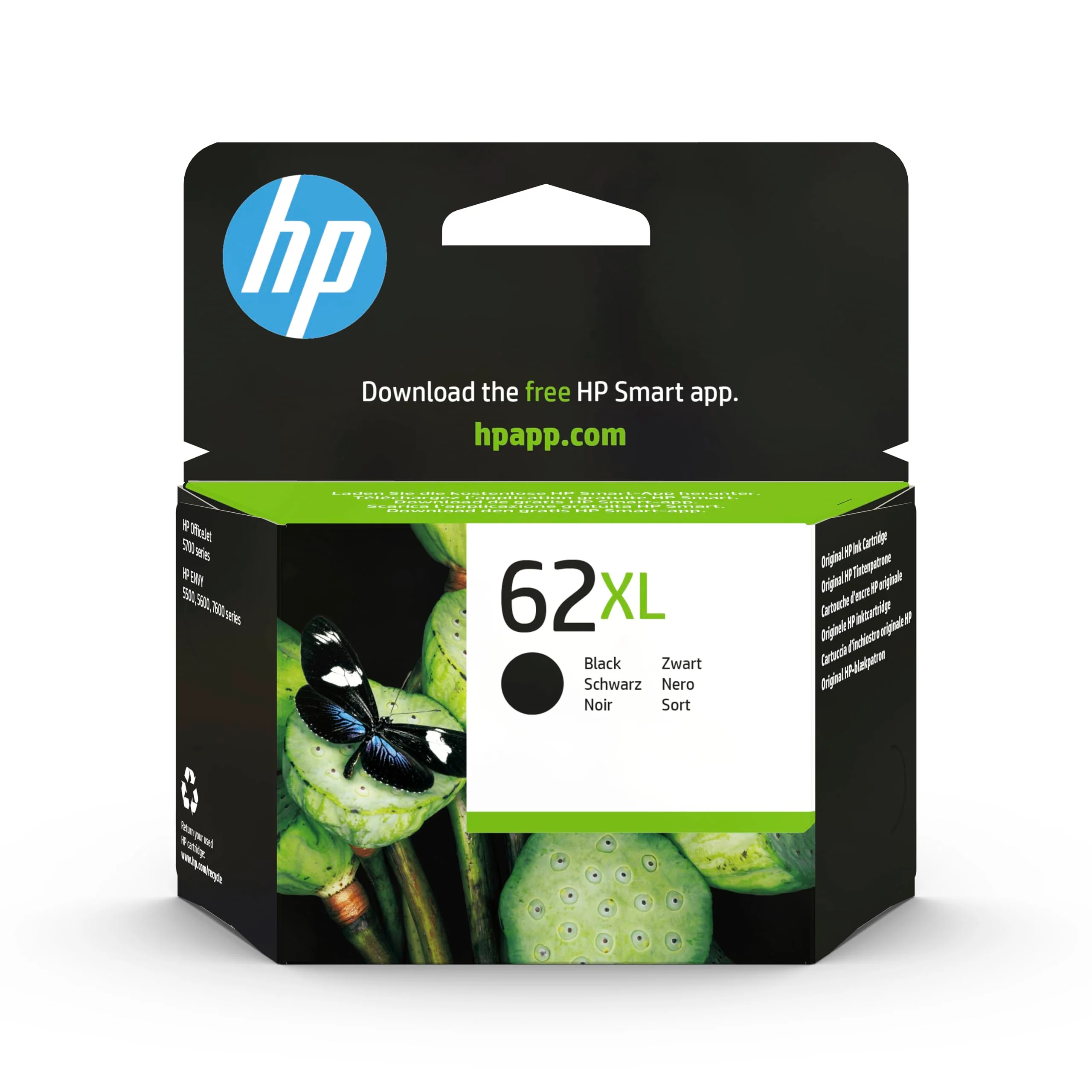 HP 62XL Schwarze Original-Tintenpatrone mit hoher Kapazität - Image 13