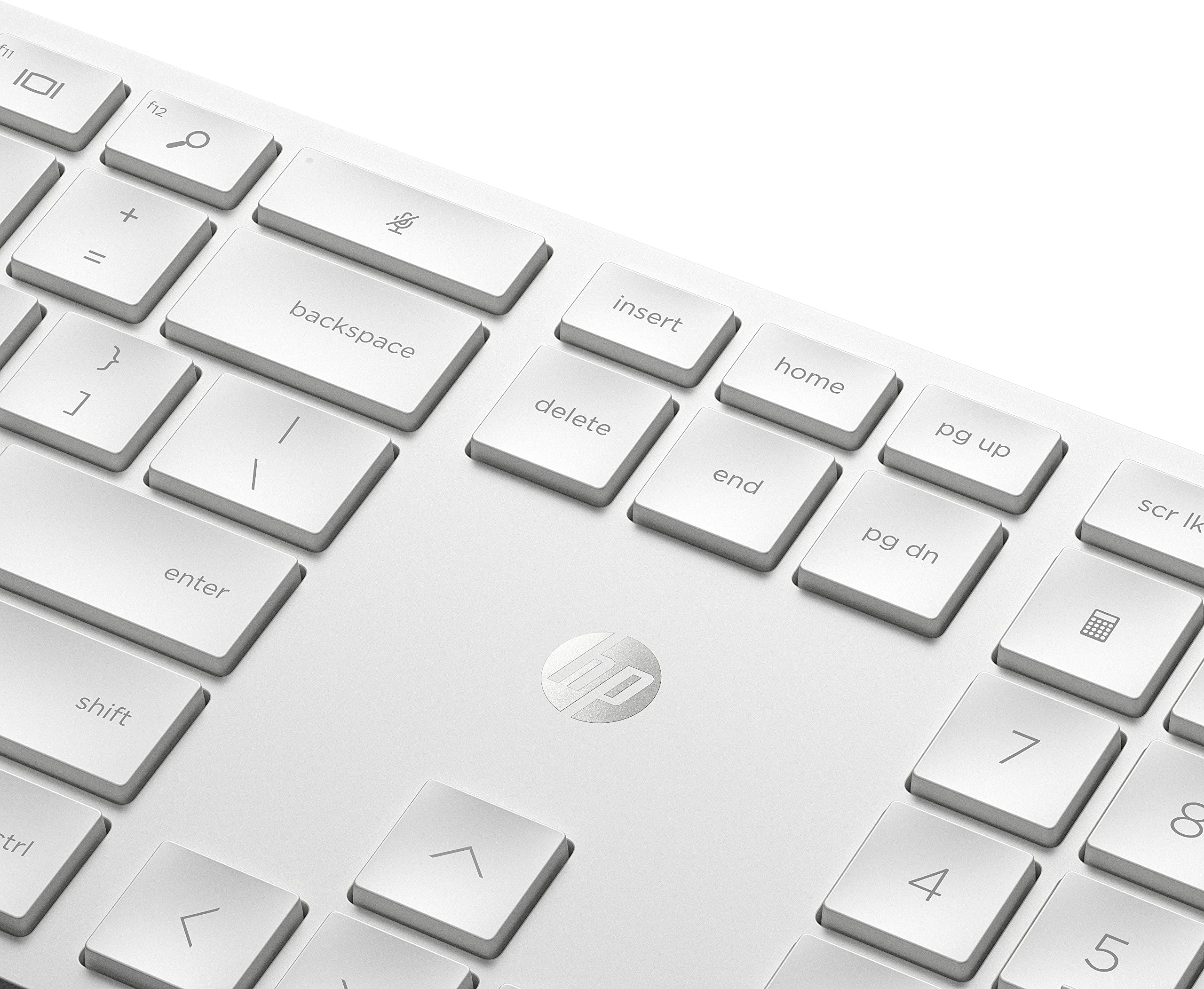 HP 650 kabellose Tastatur und Maus Bundle (20 programmierbare Tasten, QWERTZ Layout, 4.000 DPI, USB Dongle, 3 Tasten, Scrollrad) Weiß - Image 3