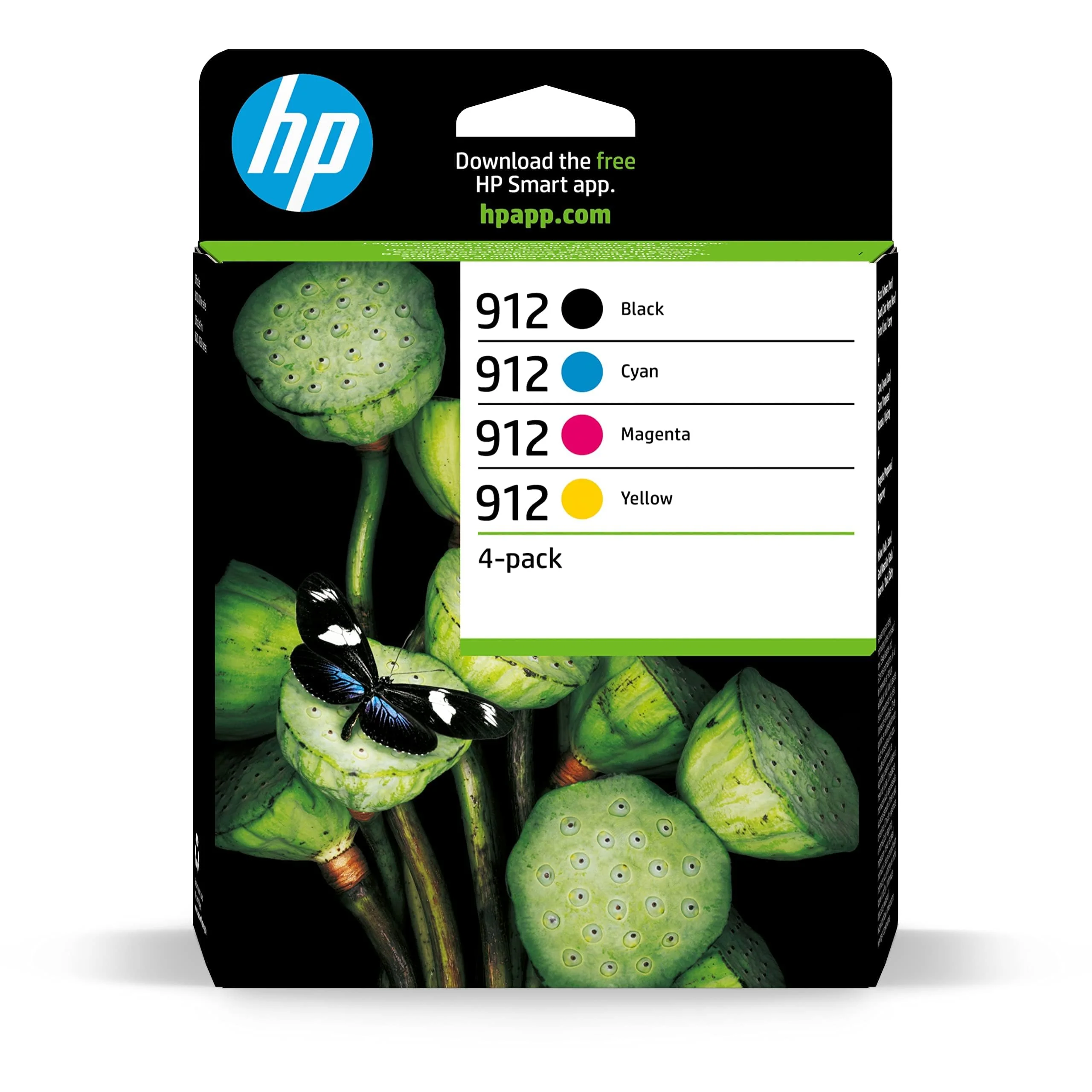 HP 912 (6ZC74AE) Multipack Original Druckerpatronen 1xBlau, 1xRot, 1xGelb, 1xSchwarz für HP OfficeJet 801x, HP OfficeJet Pro 802x - Image 7