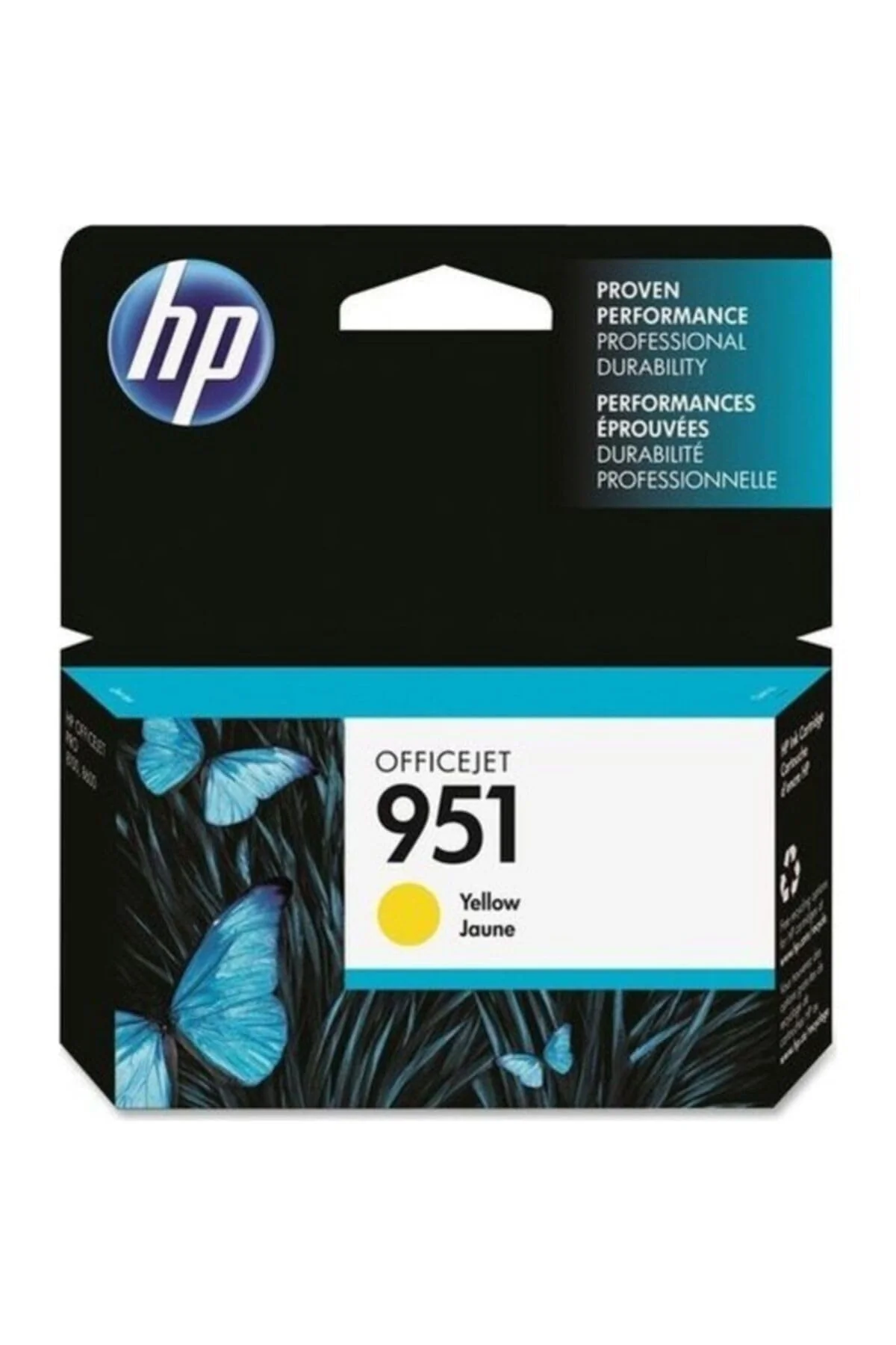 HP CN052AE 951 Gelb Original Druckerpatrone für HP Officejet Pro 276dw, 8600, 8610, 8620, 251dw, 8100