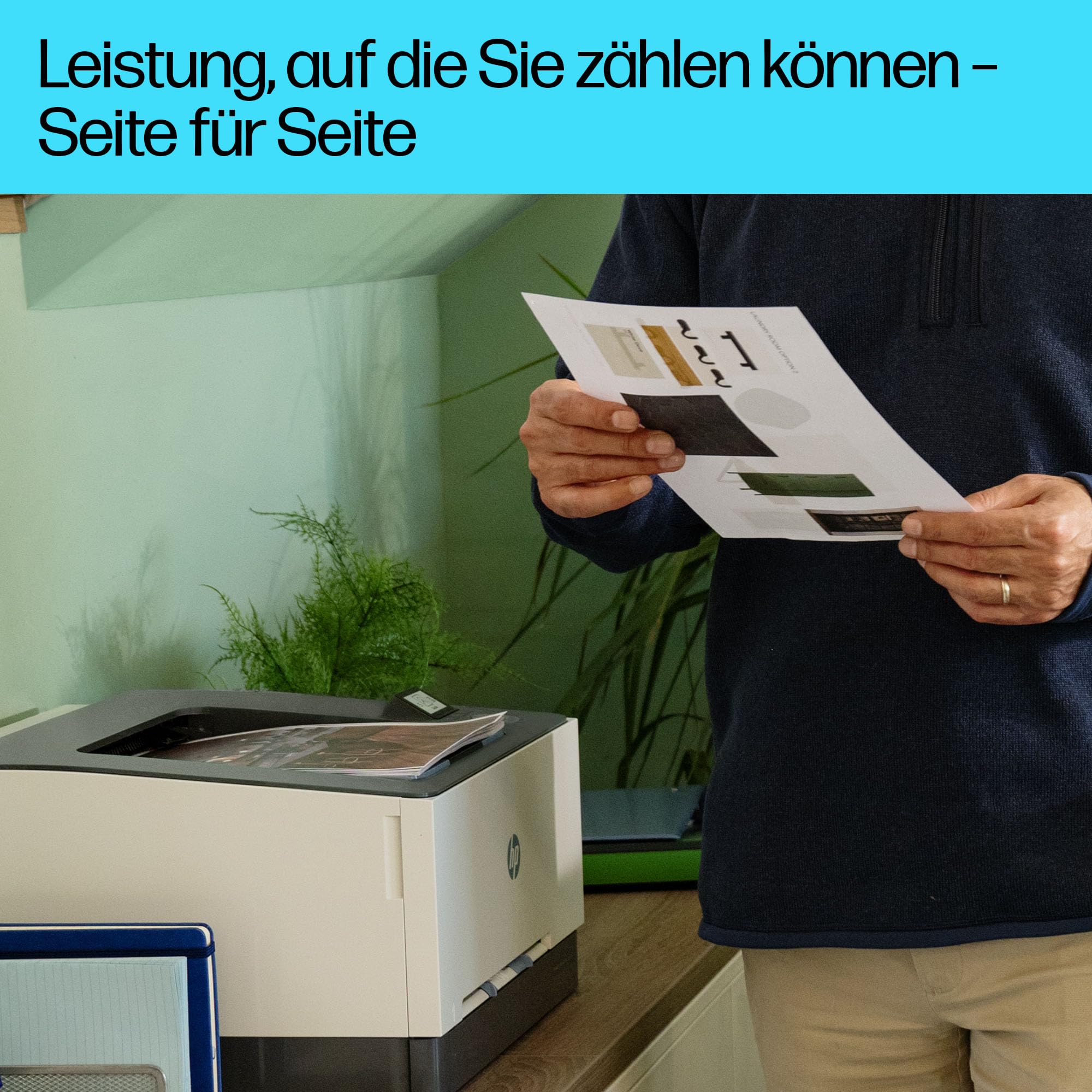 HP Color LaserJet Pro 3202dw Farblaserdrucker, Automatischer beidseitiger Druck, Hohe Druckgeschwindigkeit, Wi-Fi, High-Speed USB, Ethernet, HP Wolf Pro Security, Konzipiert für Arbeitsgruppen - Image 4