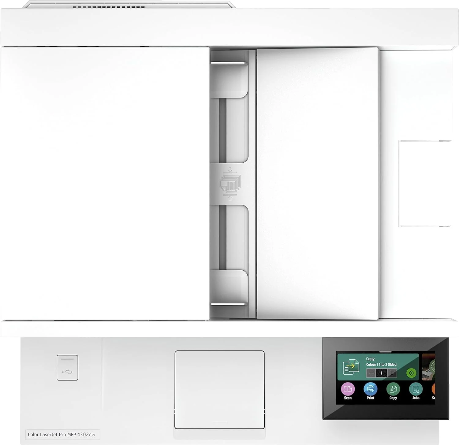 HP Color LaserJet Pro MFP 4302dw Multifunktions-Farblaserdrucker, Automatischer beidseitiger Druck, Hohe Druckgeschwindigkeit, Bis zu 50.000 Seiten pro Monat, Wi-Fi, HP Wolf Pro Security - Image 4