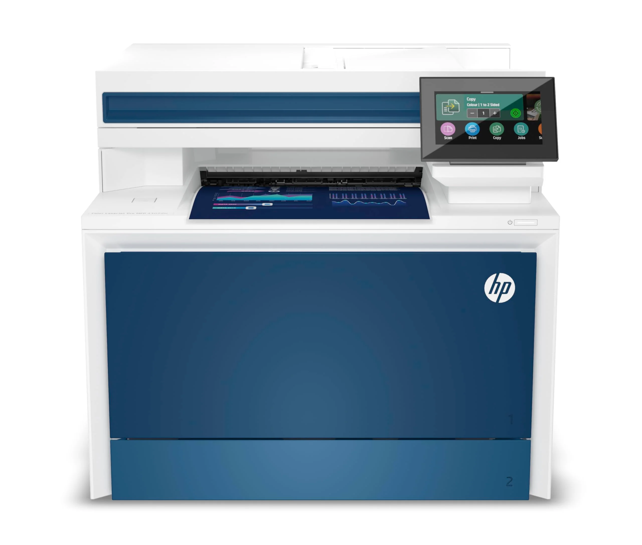 HP Color LaserJet Pro MFP 4302dw Multifunktions-Farblaserdrucker, Automatischer beidseitiger Druck, Hohe Druckgeschwindigkeit, Bis zu 50.000 Seiten pro Monat, Wi-Fi, HP Wolf Pro Security - Image 7