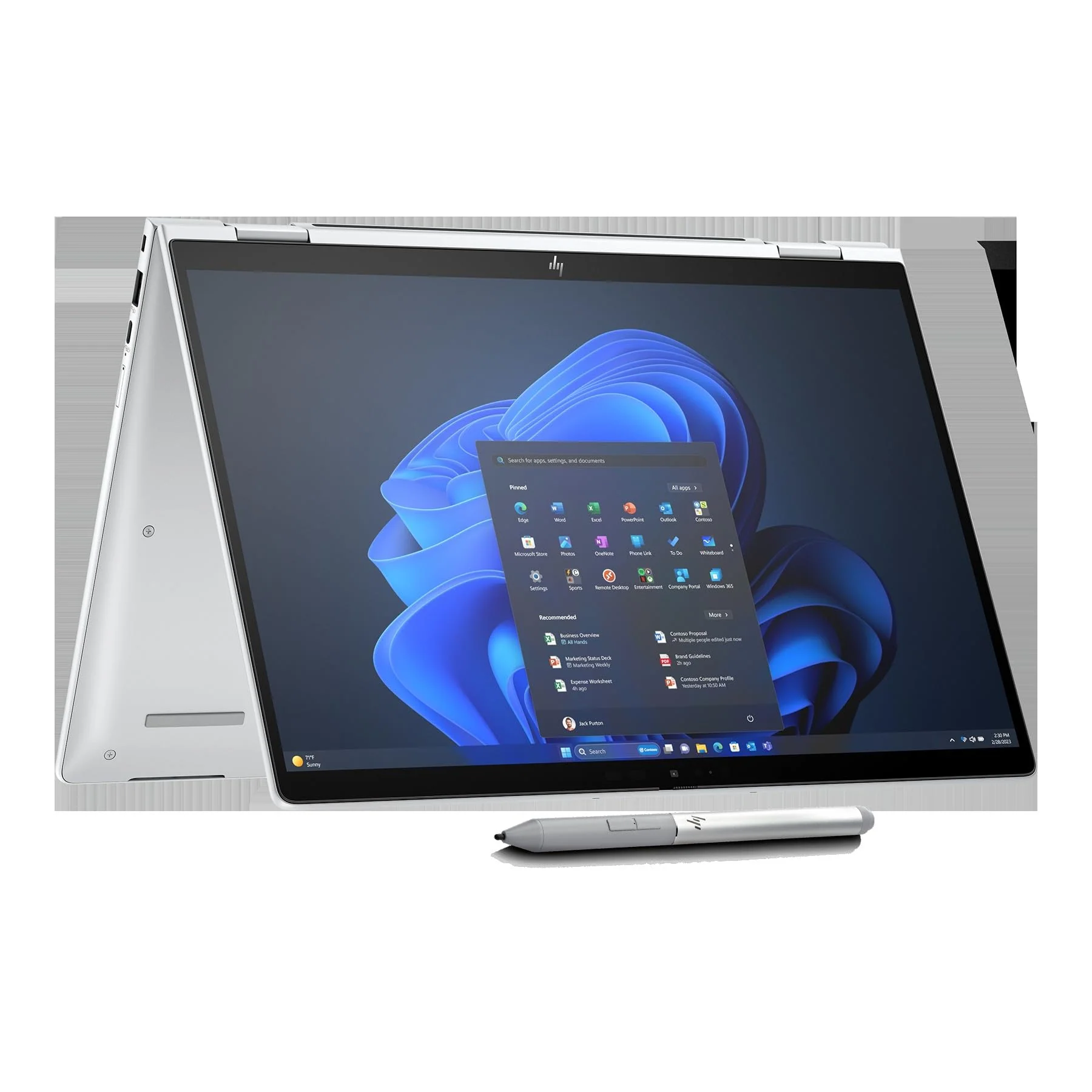 HP Elite x360 1040 G11 928K6ES inkl. Pen 14" WUXGA IPS 400 Nits, Intel Core Ultra 7 155H, 32GB RAM, 1TB SSD, LTE, Windows 11 Pro