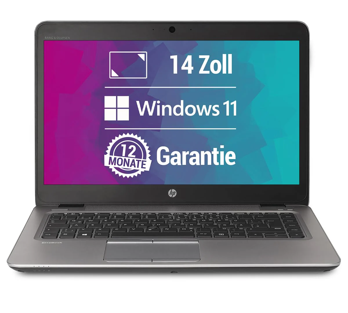 HP EliteBook 840 G3 14 Zoll Full HD Laptop Intel Core i5-6300U@ bis zu 3 GHz 8 GB 256 GB SSD mit Windows 11 Pro & GRATIS Antiviren-Software inkl. 12 Monate Garantie (Generalüberholt)