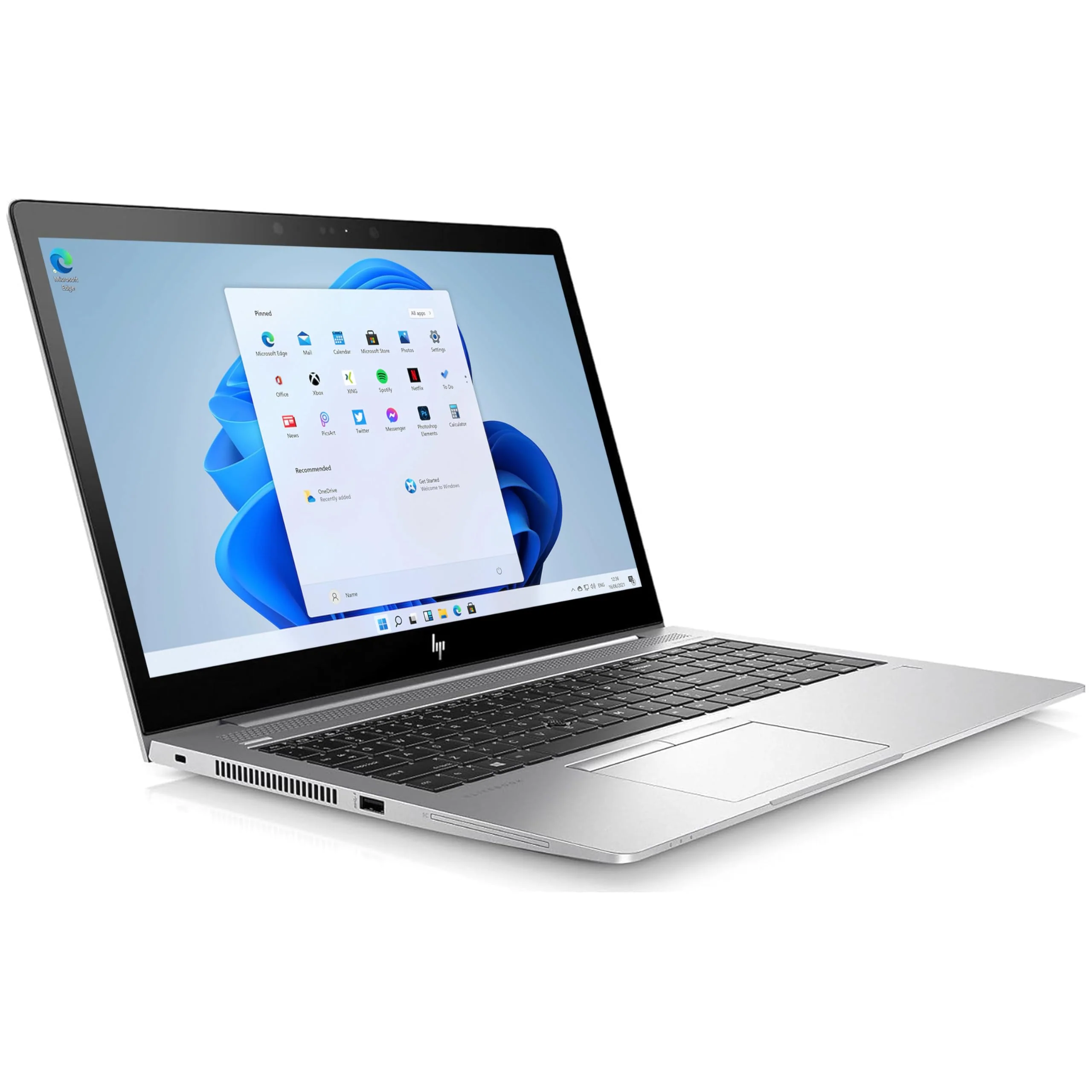 HP EliteBook 840 G6 14" FHD Display, Intel Core i5 8265U, 4 x 3.90 GHz, 16 GB RAM, 512 GB SSD, Intel UHD Grafik, Silber, Windows 11 (Generalüberholt) - Image 4