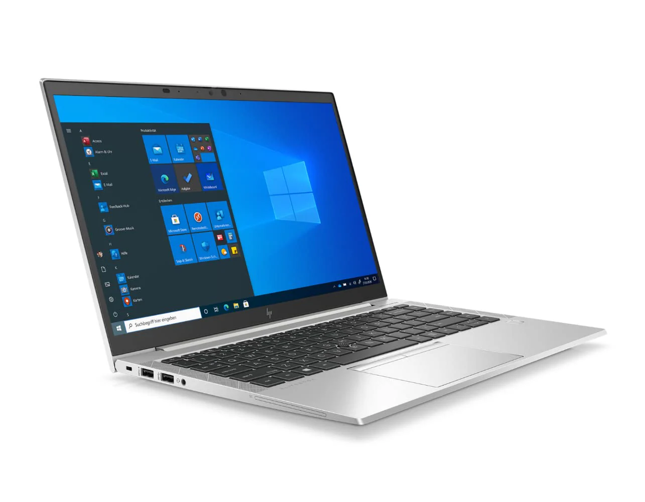 HP EliteBook 840 G8 14 Zoll 1920x1080 Full HD Intel Core i7 1185G7 512GB SSD Festplatte 32GB Speicher Windows 11 Pro Cam Notebook Laptop (Generalüberholt)