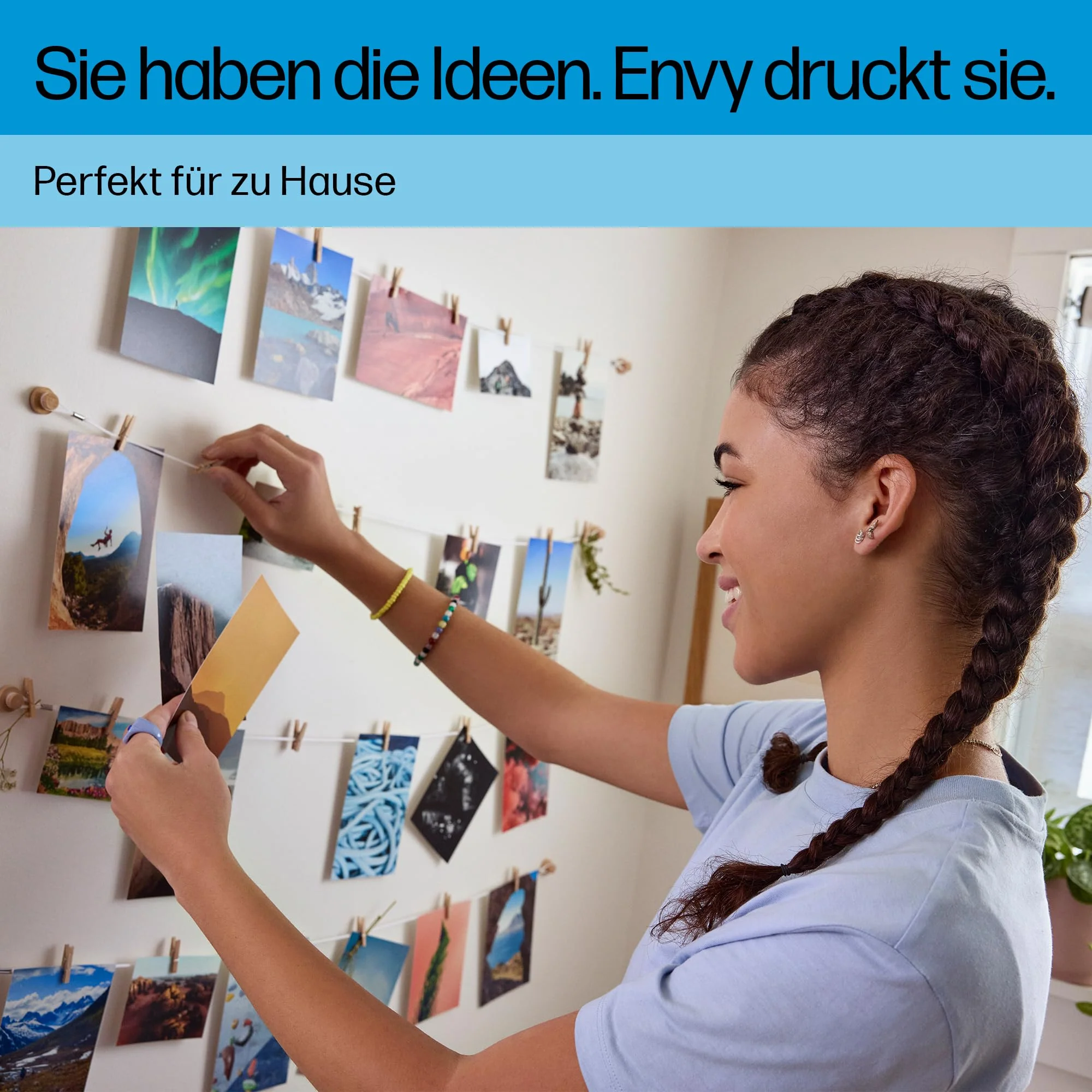HP ENVY 6120e , Multifunktionsdrucker, 3 Monate gratis drucken mit HP Instant Ink inklusive, Drucken, Kopieren, Scannen, Mobiler Faxversand, Wi-Fi, Beidseitiger Druck - Image 2