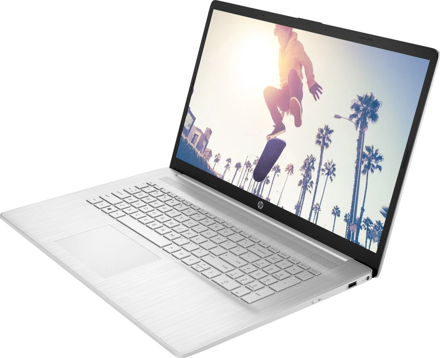 HP High-End i5 Laptop (17,3 Zoll Full-HD), Intel Core i5-1235U, 10 Kerne, 4.4 GHz, 32 GB DDR4, 1000 GB SSD, Intel Iris Xe, HDMI, BT, USB 3.0, WLAN, Windows 11 Prof, MS Office Laptop - 7347