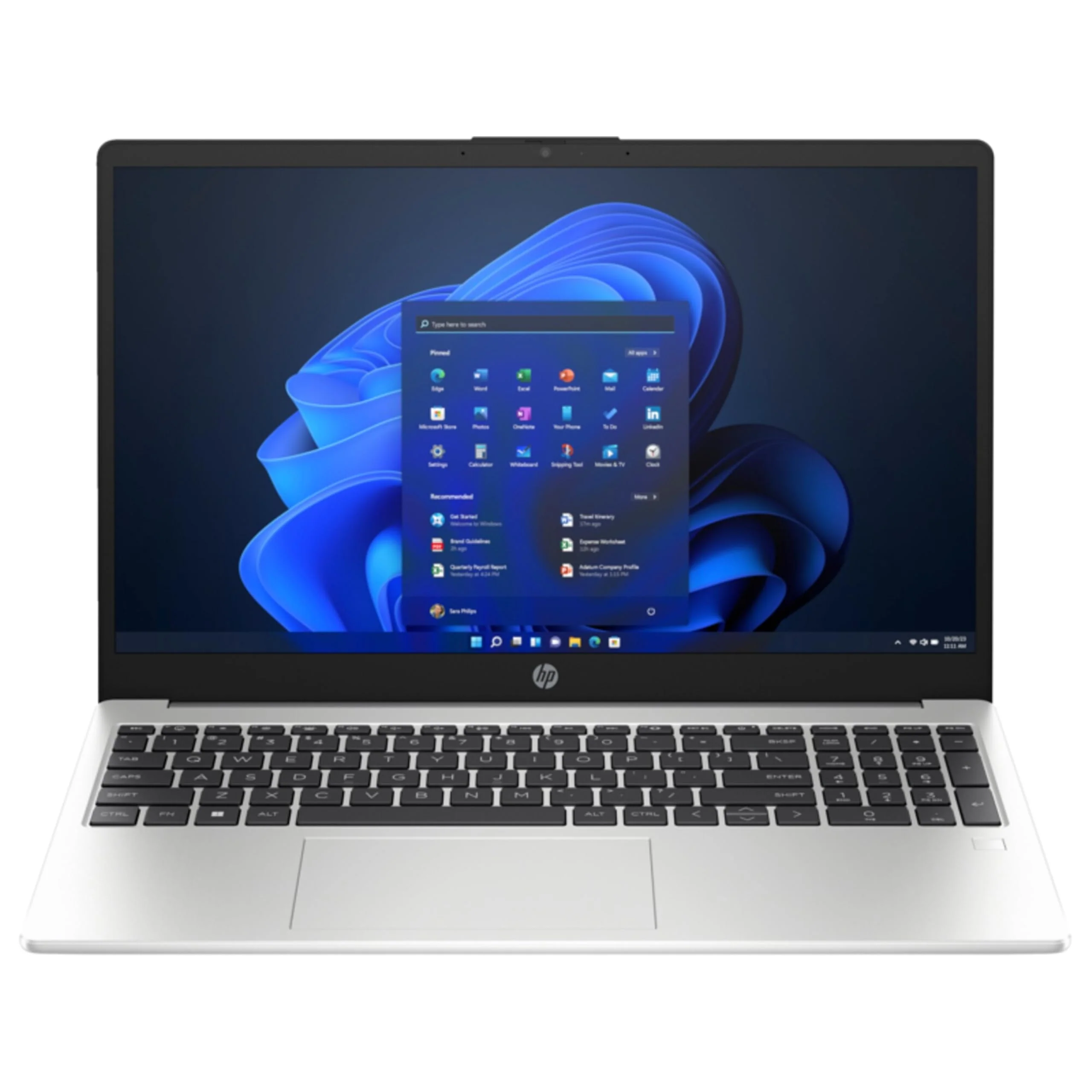 HP Laptop 15,6" FHD Display, AMD Ryzen 5-7530U, 6 x 4.50 GHz, 8 GB RAM, 256 GB SSD, AMD Radeon Grafik, Norton 360, Windows 11
