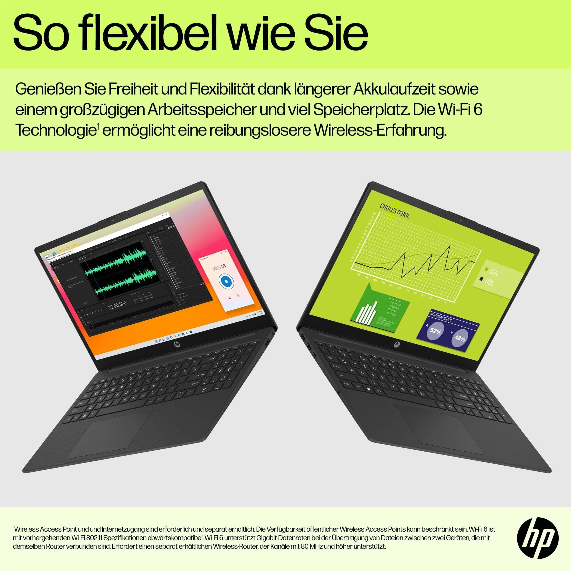 HP Laptop | 15,6" FHD Display | Intel Core i3-N305 | 8 GB DDR4 RAM | 512 GB SSD | Intel UHD Graphics | Windows 11 Home | QWERTZ | Jet Black - Image 11
