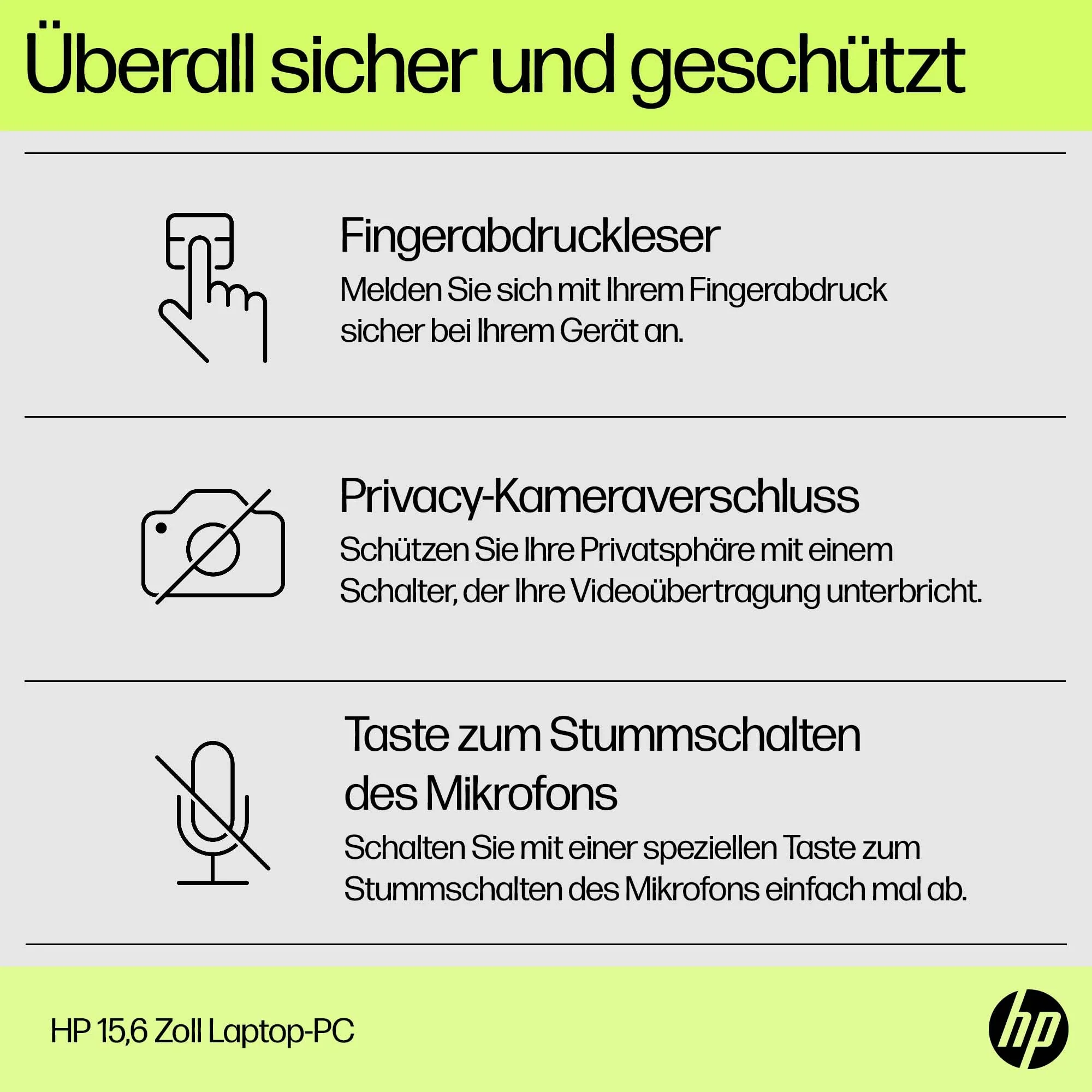 HP Laptop | 15,6" FHD Display | Intel N100 | 4 GB DDR4 RAM | 128 GB UFS | Intel UHD Graphics | Windows 11 Home im S-Modus | QWERTZ | Natural Silver - Image 8