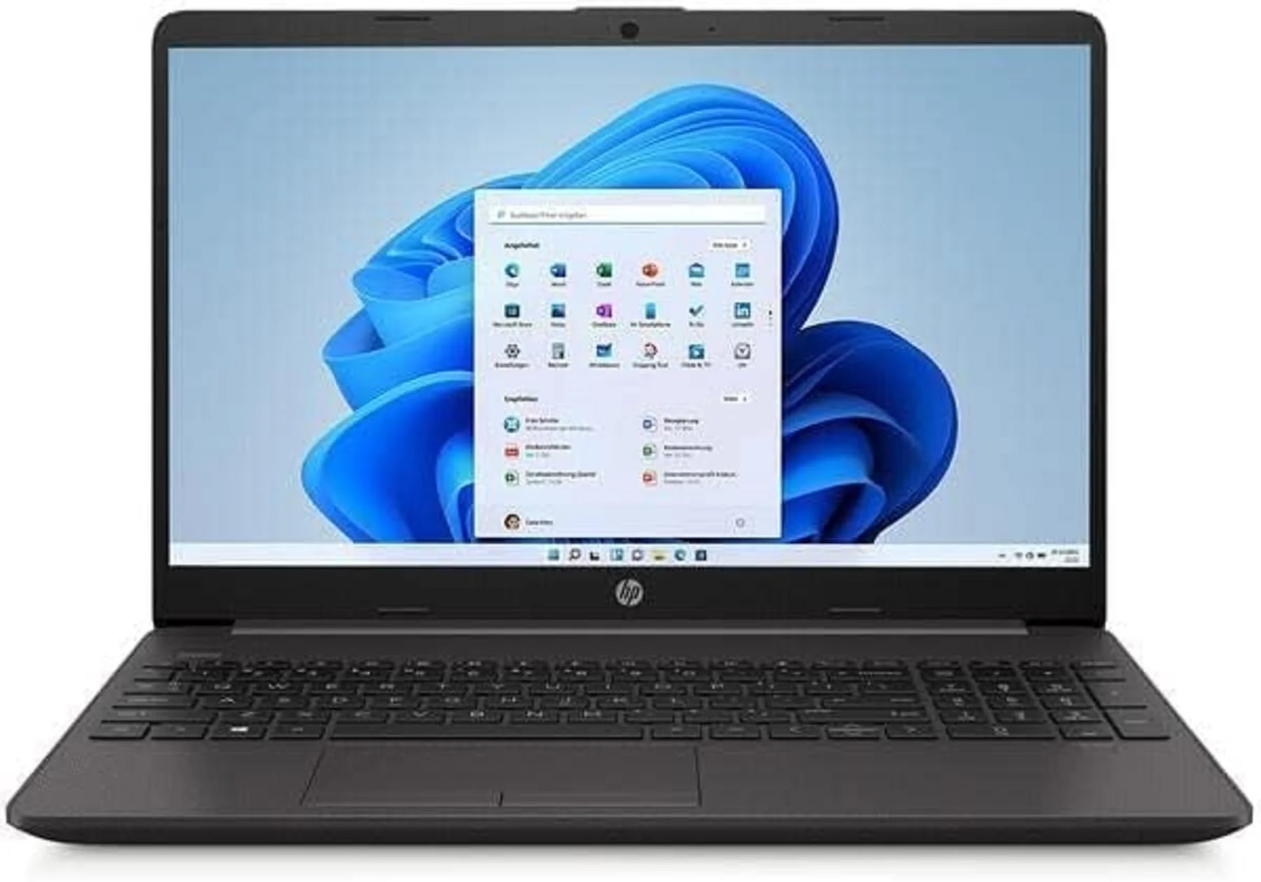 HP Laptop, 15,6 Zoll IPS Full-HD, Intel Core i5 1235U 4 x 4,20 GHz, 16 GB DDR4 RAM, 512 GB SSD, Intel Iris Xe Grafik, Schwarz, Windows 11 Pro
