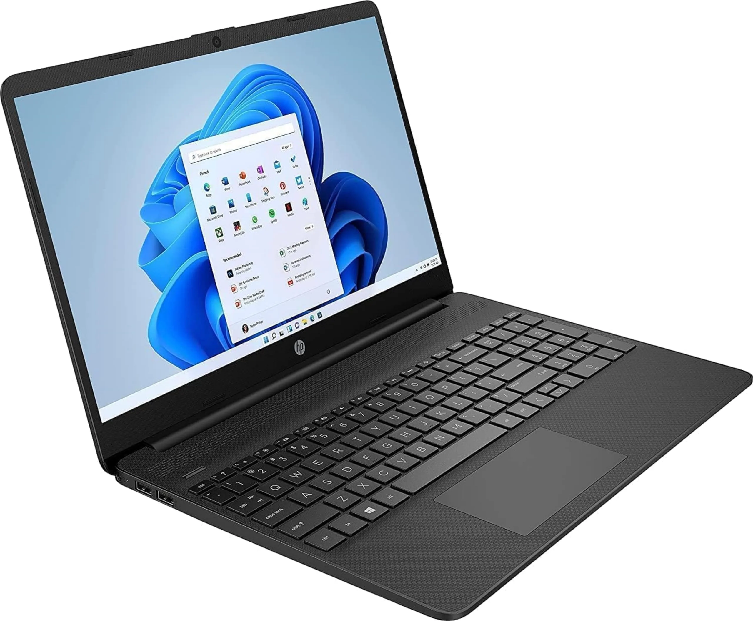 HP Laptop, 15,6 Zoll IPS Full-HD, Intel Core i5 1235U 4 x 4,20 GHz, 16 GB DDR4 RAM, 512 GB SSD, Intel Iris Xe Grafik, Schwarz, Windows 11 Pro - Image 6
