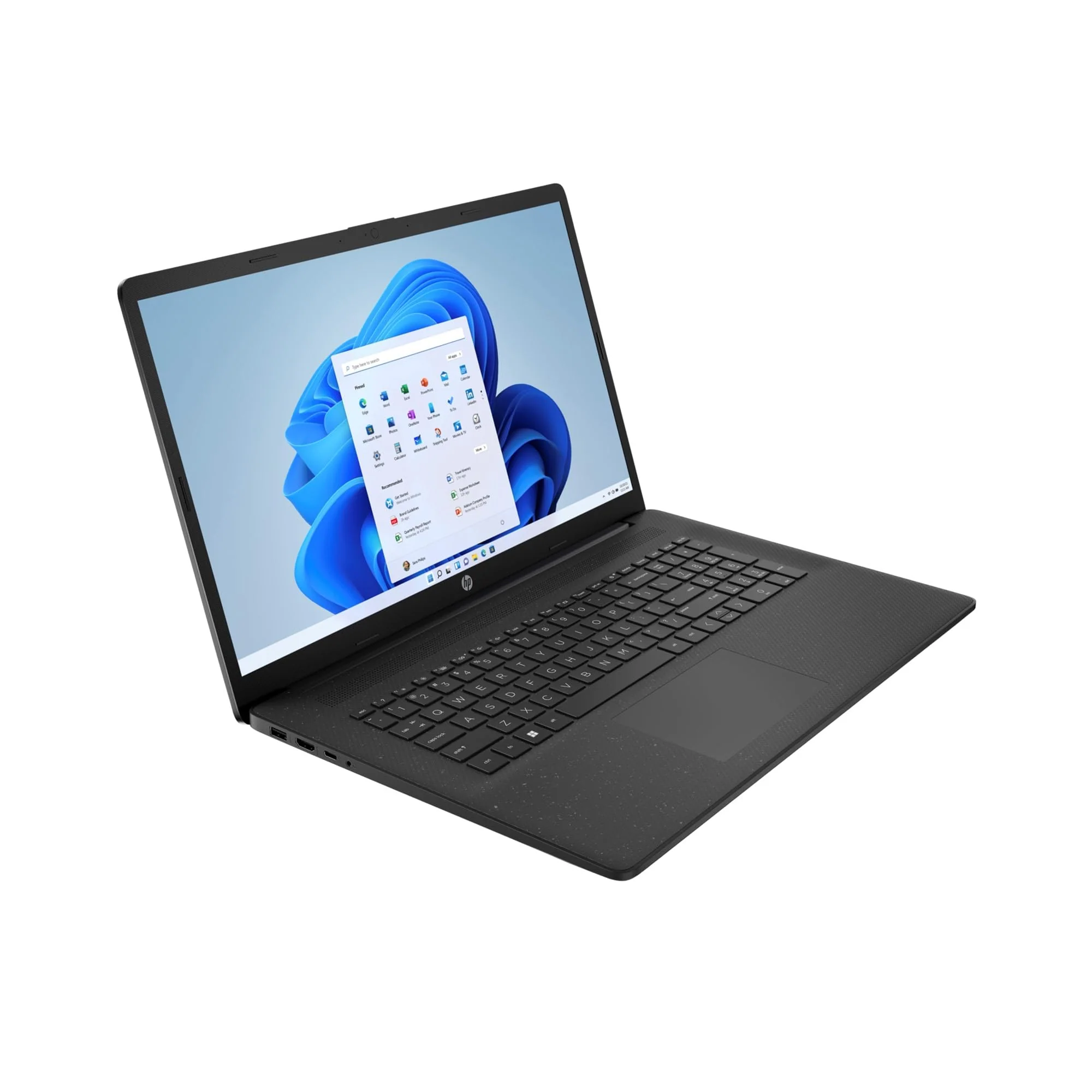 HP Laptop mit 17,3" FHD Display, AMD Ryzen 3 7320U, 8 GB DDR5 RAM, 512 GB SSD, AMD Radeon-Grafik, Windows 11, QWERTZ, Schwarz inkl. 25 GB Dropbox-Speicher für 12 Monate - Image 14