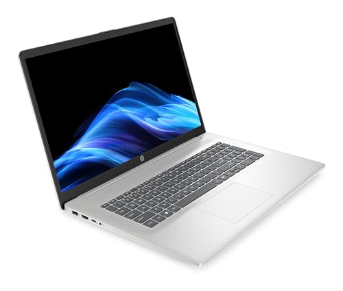 HP Laptop mit 17,3" FHD Display, Intel Core i5-1334U, 16 GB DDR4 RAM, 512 GB SSD, Intel Iris Grafik, Windows 11, QWERTZ, Silber inkl. 25 GB Dropbox-Speicher für 12 Monate - Image 4