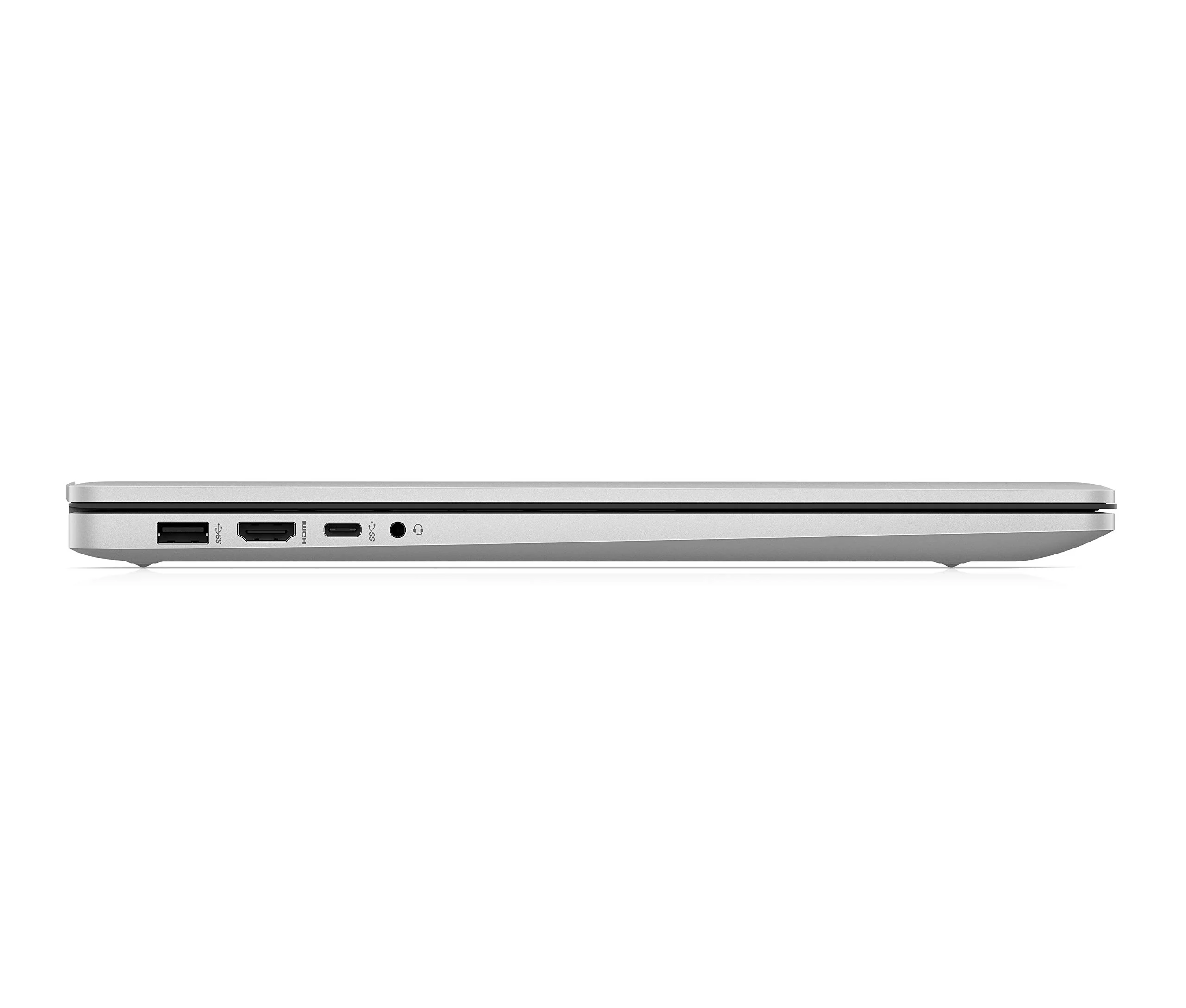 HP Laptop mit 17,3 Zoll (43,9 cm) FHD IPS Display, AMD Ryzen 3 7320U, 8 GB RAM, 256 GB SSD, AMD Radeon-Grafik, Windows 11 Home, QWERTZ Tastatur, HP Fast Charge, Silber - Image 4