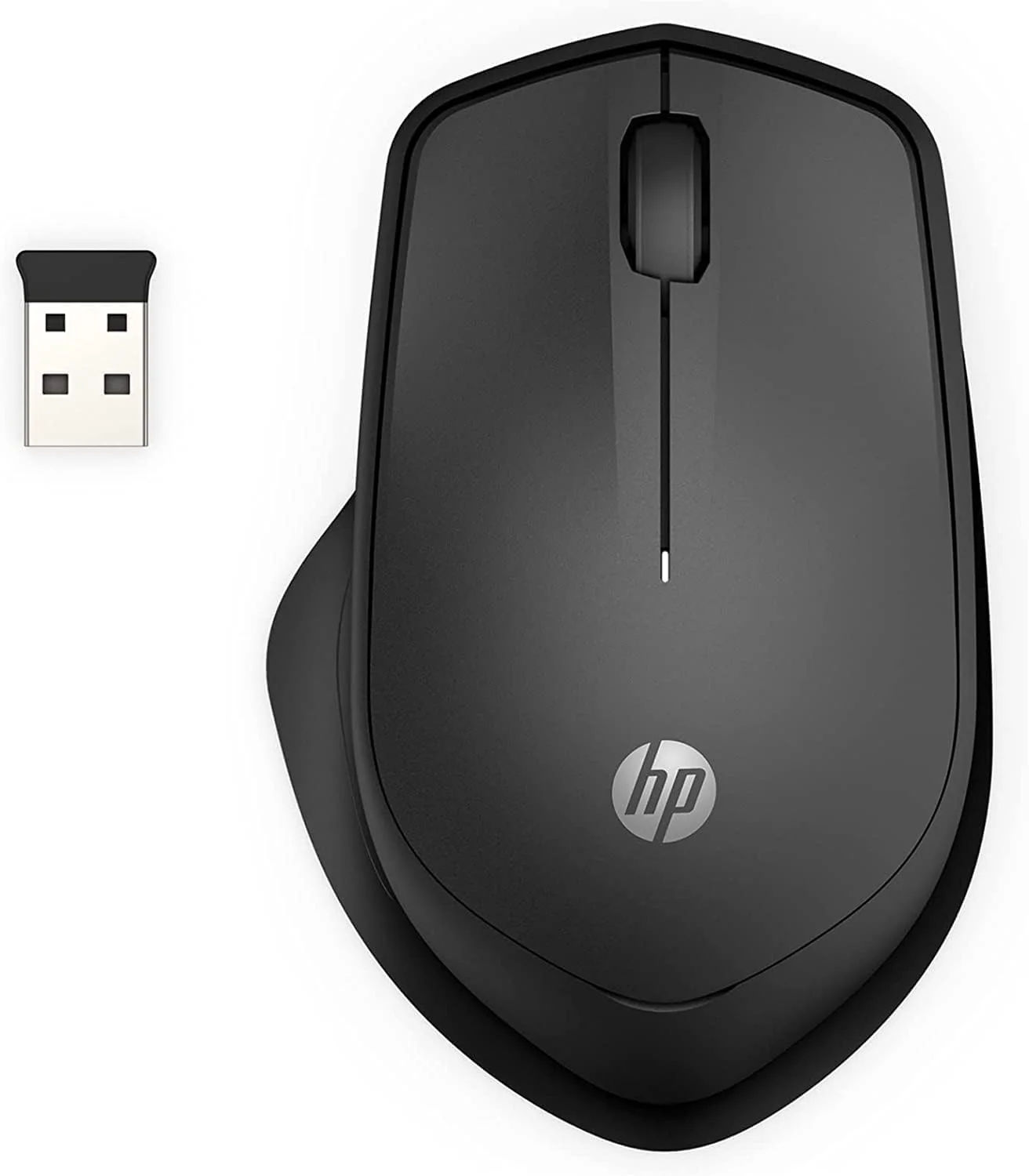 HP Laptop mit 17,3 Zoll FHD Display, AMD Ryzen 7 7730U, 16 GB DDR4 RAM, 512 GB SSD, AMD Radeon-Grafik, Windows 11, QWERTZ Tastatur, Schwarz mit HP 280 Silent Wireless Maus, Schwarz - Image 2