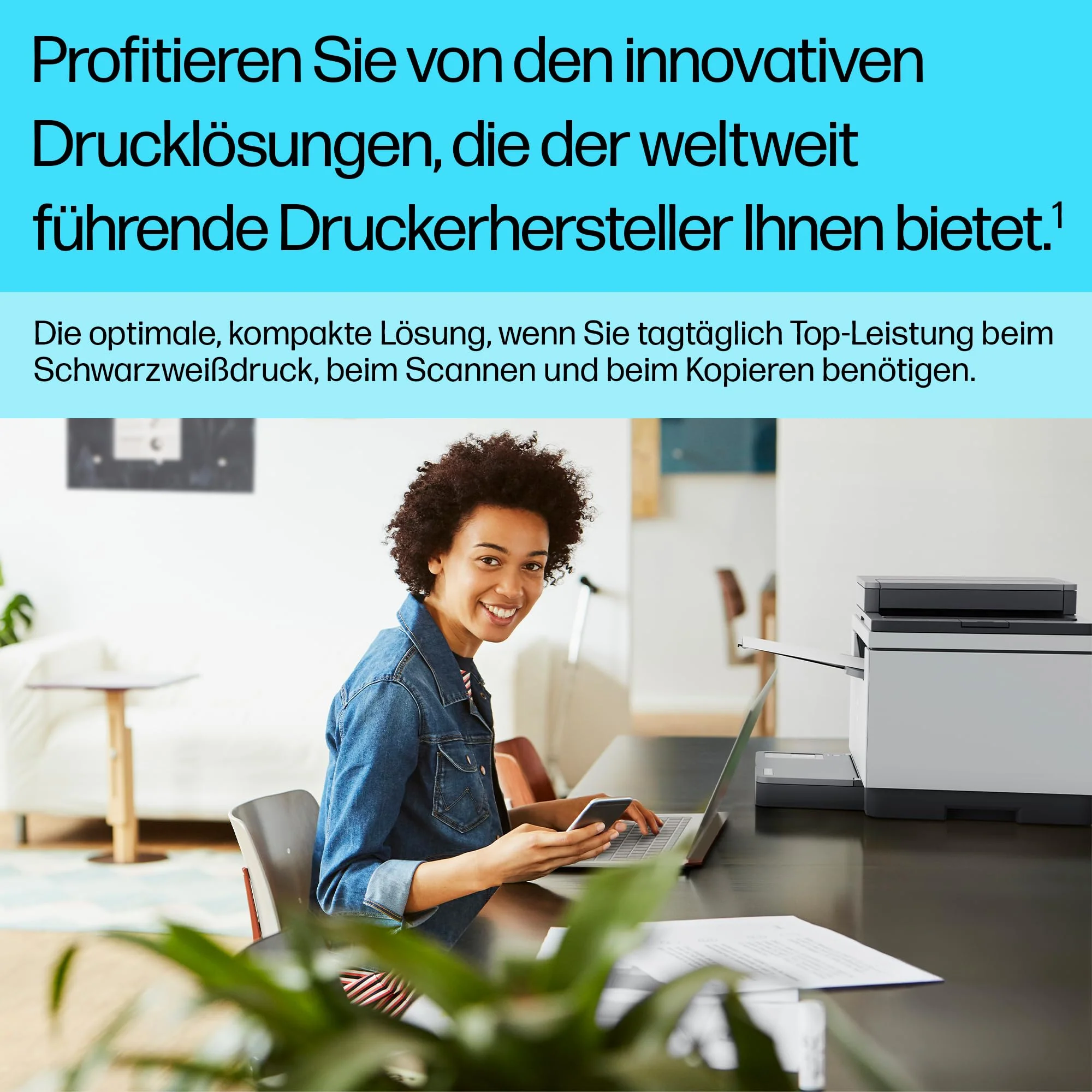 HP LaserJet MFP M234sdw Multifunktionslaserdrucker, Drucker, Scanner, Kopierer, Vorlageneinzug, WLAN, LAN, Duplex, Airprint, Grau-Weiß - Image 10