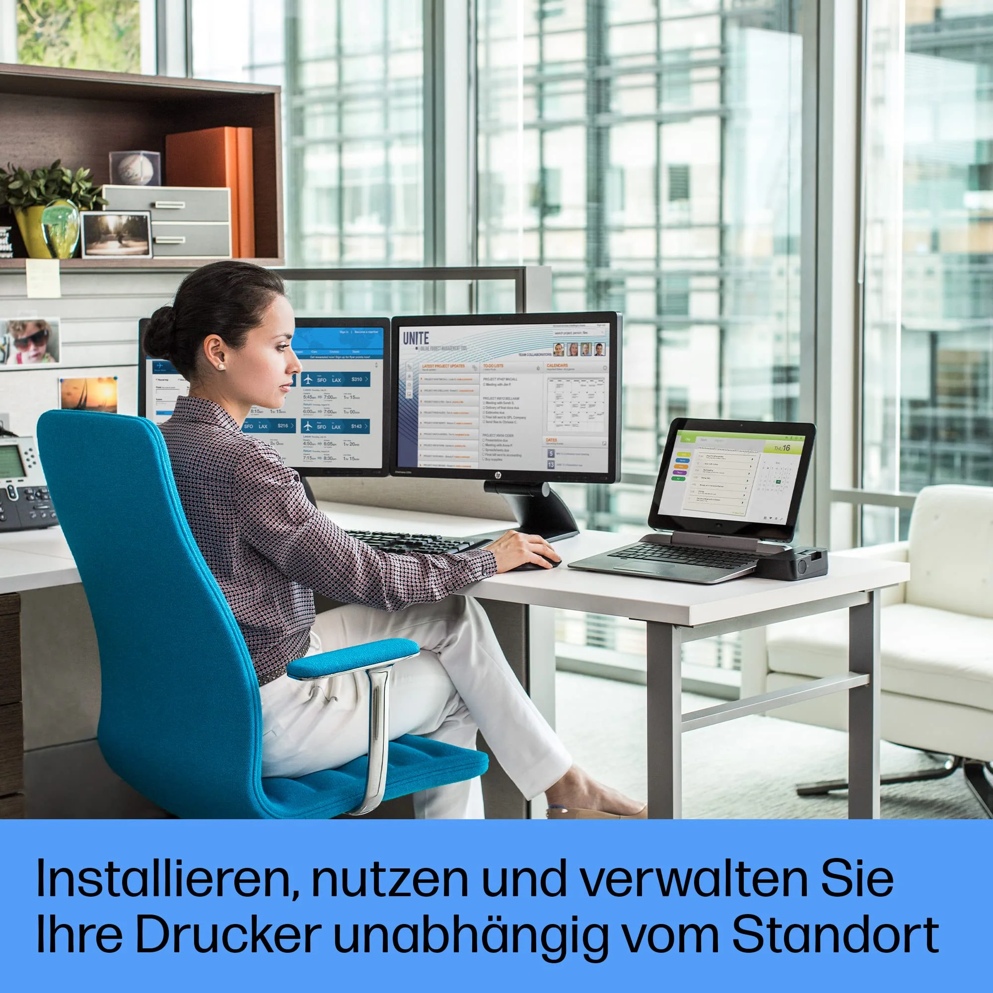 HP LaserJet Pro MFP 4102dw Multifunktions-Laserdrucker, WLAN, Automatischer beidseitiger Druck, Hohe Druckgeschwindigkeit, Bis zu 80.000 Seiten pro Monat, HP Wolf Pro Security - Image 9