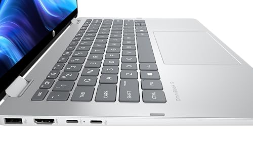 HP OmniBook 5 Flip 14-fp0254ng 2 in 1 Convertible Laptop, 14 Zoll 2K-Touchscreen (1920 x 1200), Intel Core i5-1334U, 16 GB RAM, 512 GB SSD, QWERTZ, Windows 11 Home, Silber - Image 3