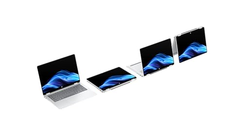 HP OmniBook 5 Flip 14-fp0254ng 2 in 1 Convertible Laptop, 14 Zoll 2K-Touchscreen (1920 x 1200), Intel Core i5-1334U, 16 GB RAM, 512 GB SSD, QWERTZ, Windows 11 Home, Silber - Image 4