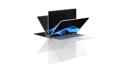HP OmniBook 5 Flip 14-fp0254ng 2 in 1 Convertible Laptop, 14 Zoll 2K-Touchscreen (1920 x 1200), Intel Core i5-1334U, 16 GB RAM, 512 GB SSD, QWERTZ, Windows 11 Home, Silber - Image 6