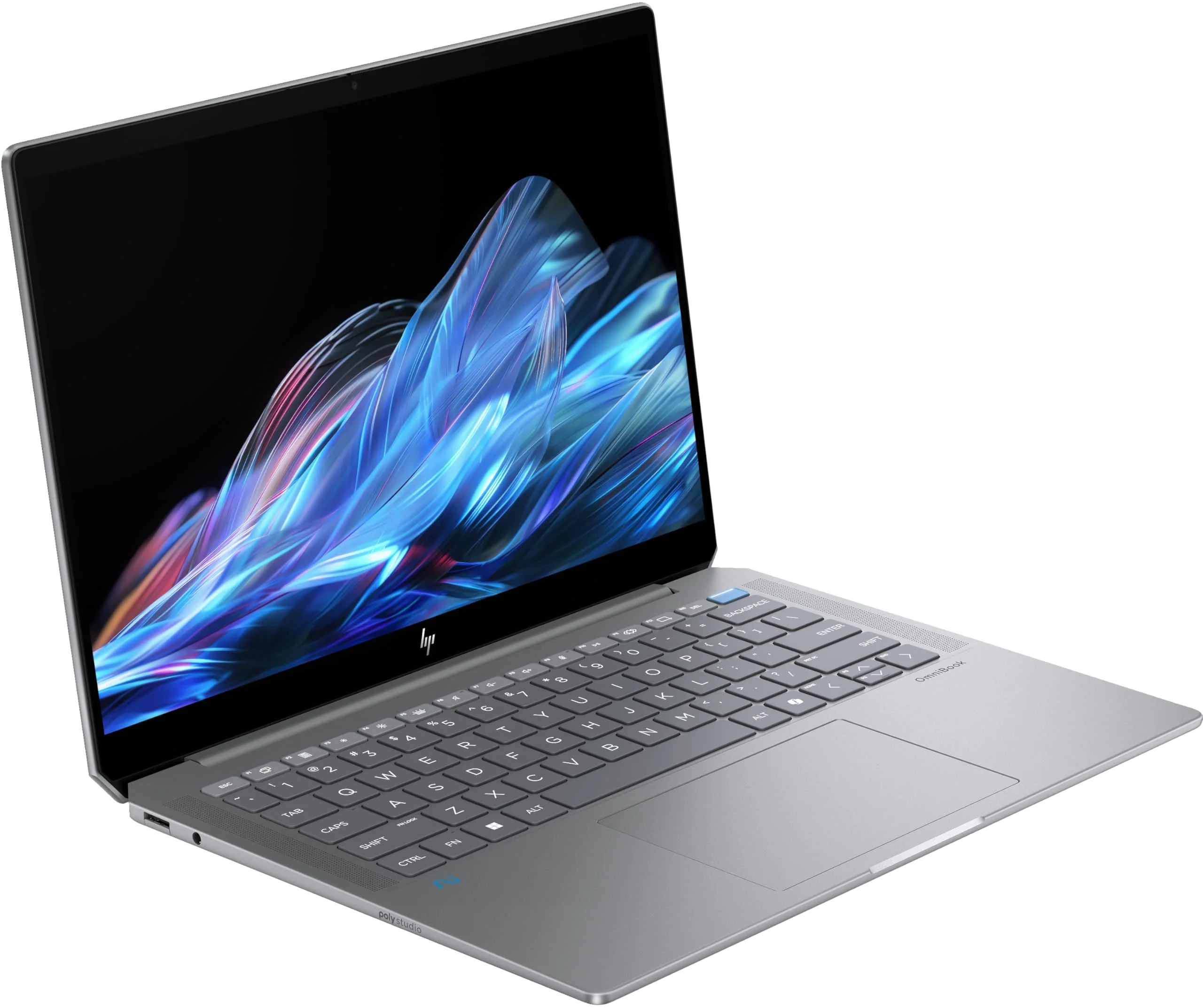 HP OmniBook Ultra 14-fd0094ng AMD Ryzen AI 9 365 Laptop 35,6 cm (14") Touchscreen 2.2K 16 GB LPDDR5x-SDRAM 1 TB SSD Wi-Fi 7 (802.11be) Windows 11 Home Grau - Image 3