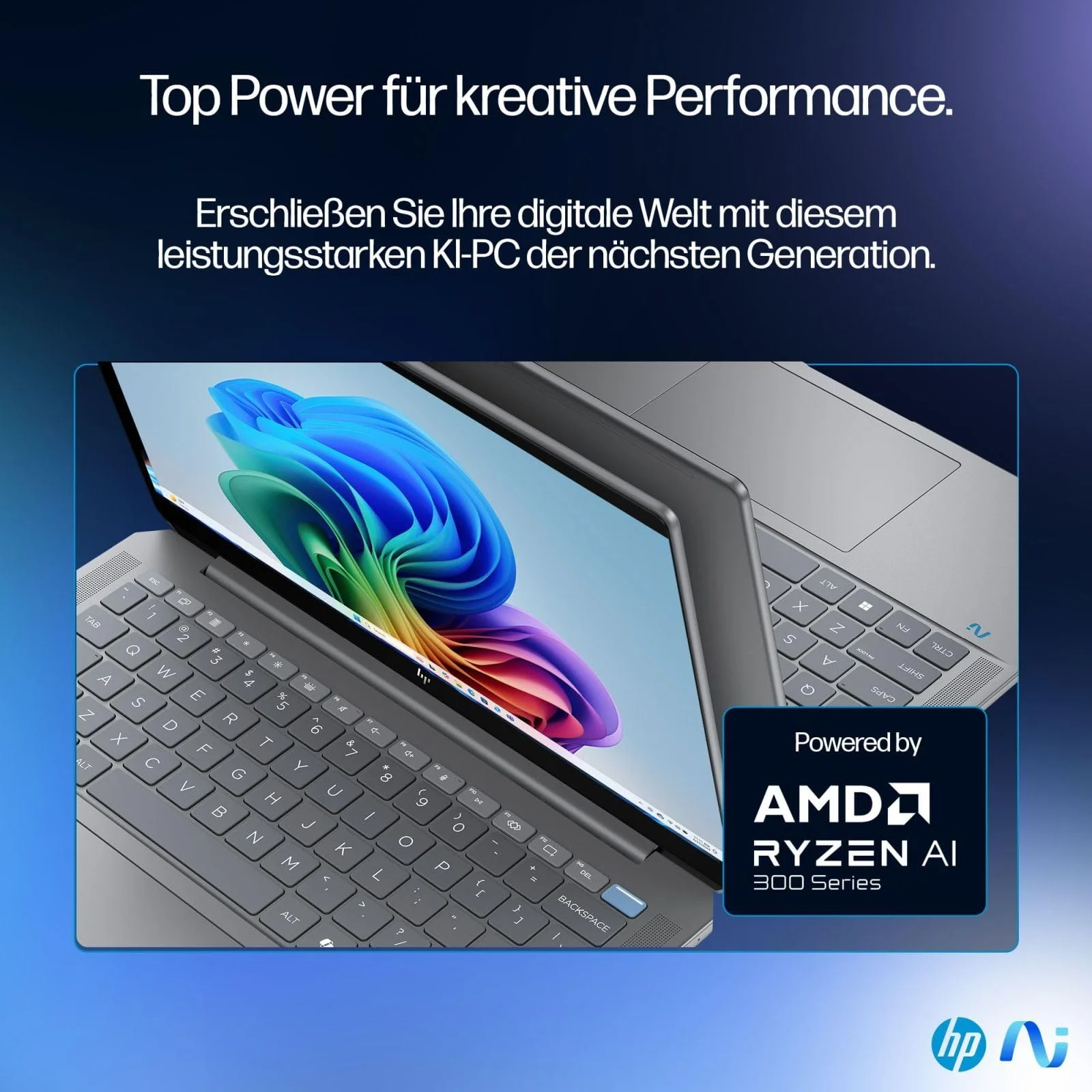 HP OmniBook Ultra 14-fd0190ng, 14" 2.2k IPS Touch, Ryzen AI 9 365, 16GB RAM, 512GB SSD, Win11 (AW0U5EA#ABD) - Image 2