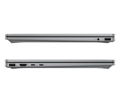 HP OmniBook X Flip 2in1 Next Gen AI Laptop | AMD Ryzen AI 7 350 (8C) | dedizierte NPU für KI | 50 NPU Tops | Copilot+ PC | 14" WUXGA 1920x1200 Touchscreen | 16GB | 512GB SSD | Win11 | QWERTZ | Silber - Image 3