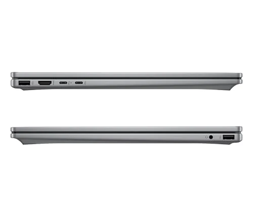 HP OmniBook X Flip 2in1 Next Gen AI Laptop | AMD Ryzen AI 7 350 (8C) | dedizierte NPU für KI | 50NPU Tops | Copilot+ PC | 16" 3K 2880x1800 OLED-Touchscreen | 16GB | 1TB SSD | Win11 | QWERTZ | Silber - Image 2