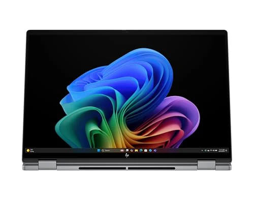 HP OmniBook X Flip 2in1 Next Gen AI Laptop | AMD Ryzen AI 7 350 (8C) | dedizierte NPU für KI | 50NPU Tops | Copilot+ PC | 16" 3K 2880x1800 OLED-Touchscreen | 16GB | 1TB SSD | Win11 | QWERTZ | Silber - Image 5