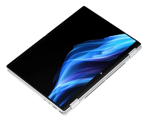 HP OmniBook X Flip 2in1 Next Gen AI Laptop | Intel Core Ultra 7 256V | dedizierte NPU für KI | 47 NPU Tops | Copilot+ PC | 14" 3K 2880x1800 OLED Touchscreen | 16GB | 1TB SSD | Win11 | QWERTZ | Silber - Image 6