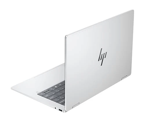 HP OmniBook X Flip 2in1 Next Gen AI Laptop | Intel Core Ultra 7 256V | dedizierte NPU für KI | 47 NPU Tops | Copilot+ PC | 14" 3K 2880x1800 OLED Touchscreen | 16GB | 1TB SSD | Win11 | QWERTZ | Silber - Image 8