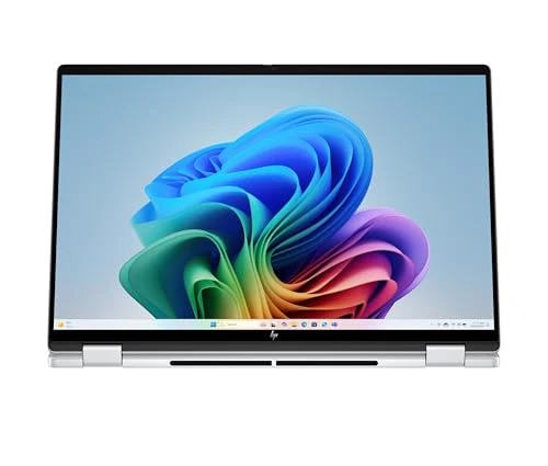 HP OmniBook X Flip 2in1 Next Gen AI Laptop | Intel Ultra 5-226V (8C) | dedizierte NPU für KI | 40 NPU Tops | Copilot+ PC | 16" WUXGA 1920x1200 Touchscreen | 16GB | 512GB SSD | Win11 | QWERTZ | Silber - Image 5