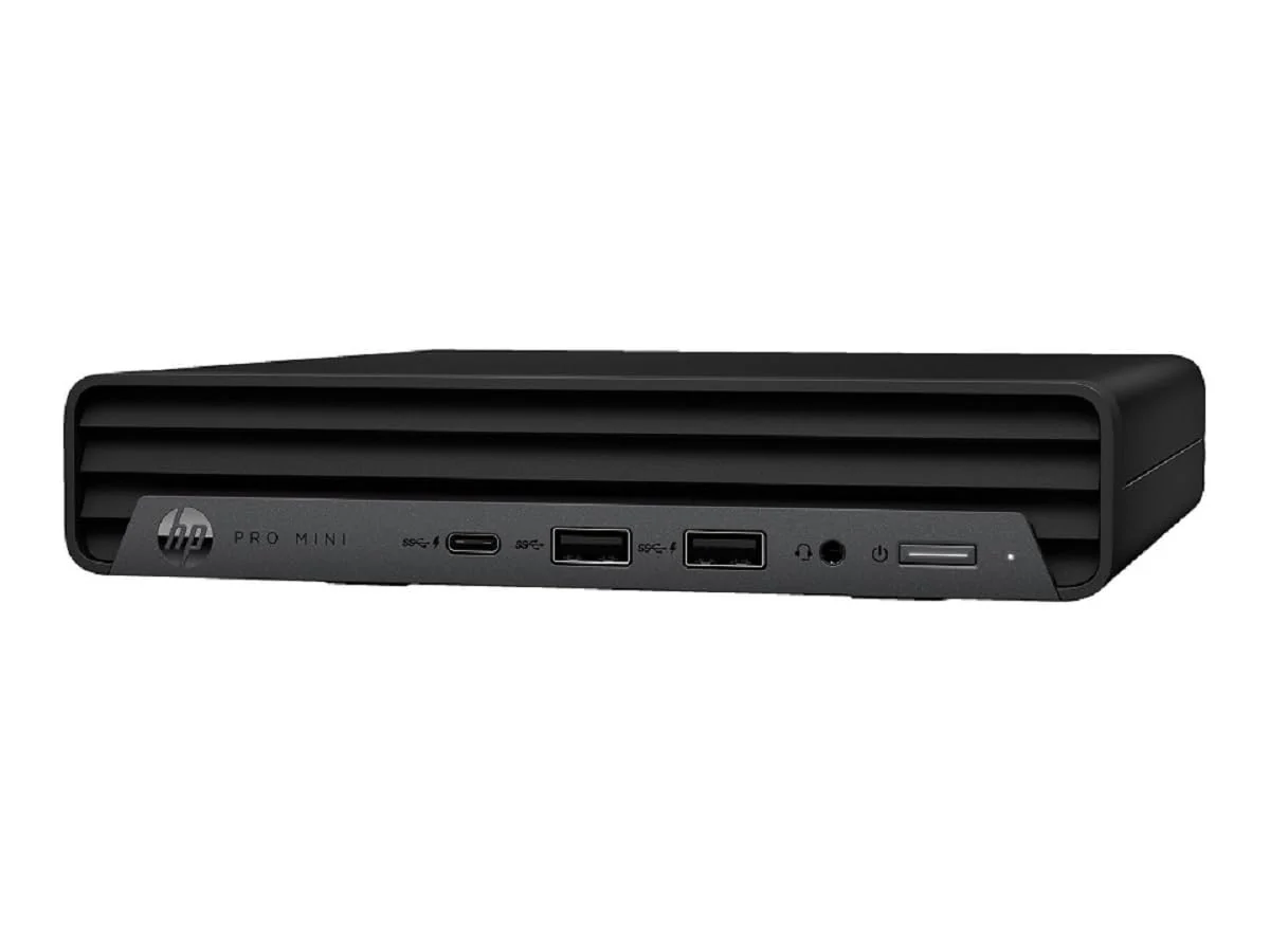 HP Pro 400 G9 - Wolf Pro Security - Mini - Core i5 13500T / 1.6 GHz - RAM 16 GB - SSD 512 GB - NVMe - UHD Graphics 770-1GbE, Wi-Fi 6E, Bluetooth 5.3 - schwarz