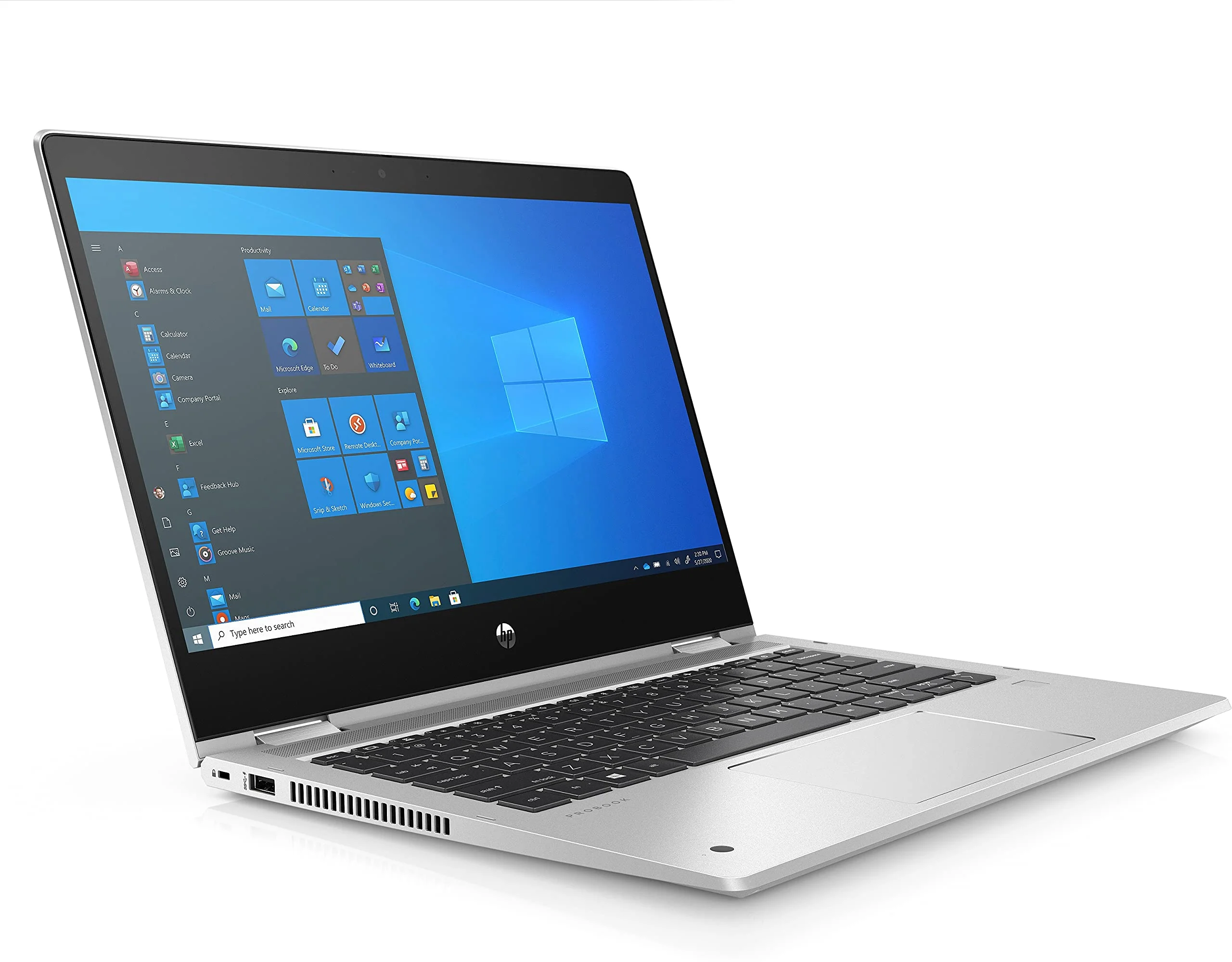 HP ProBook 435 G8 x360 2-in-1 Laptop 13,3 Zoll Full HD Touch Display, AMD Ryzen 7 5800U, 16GB DDR4 RAM, 512GB SSD, Windows 10 Pro, QWERTZ Tastatur, Silber - Image 8