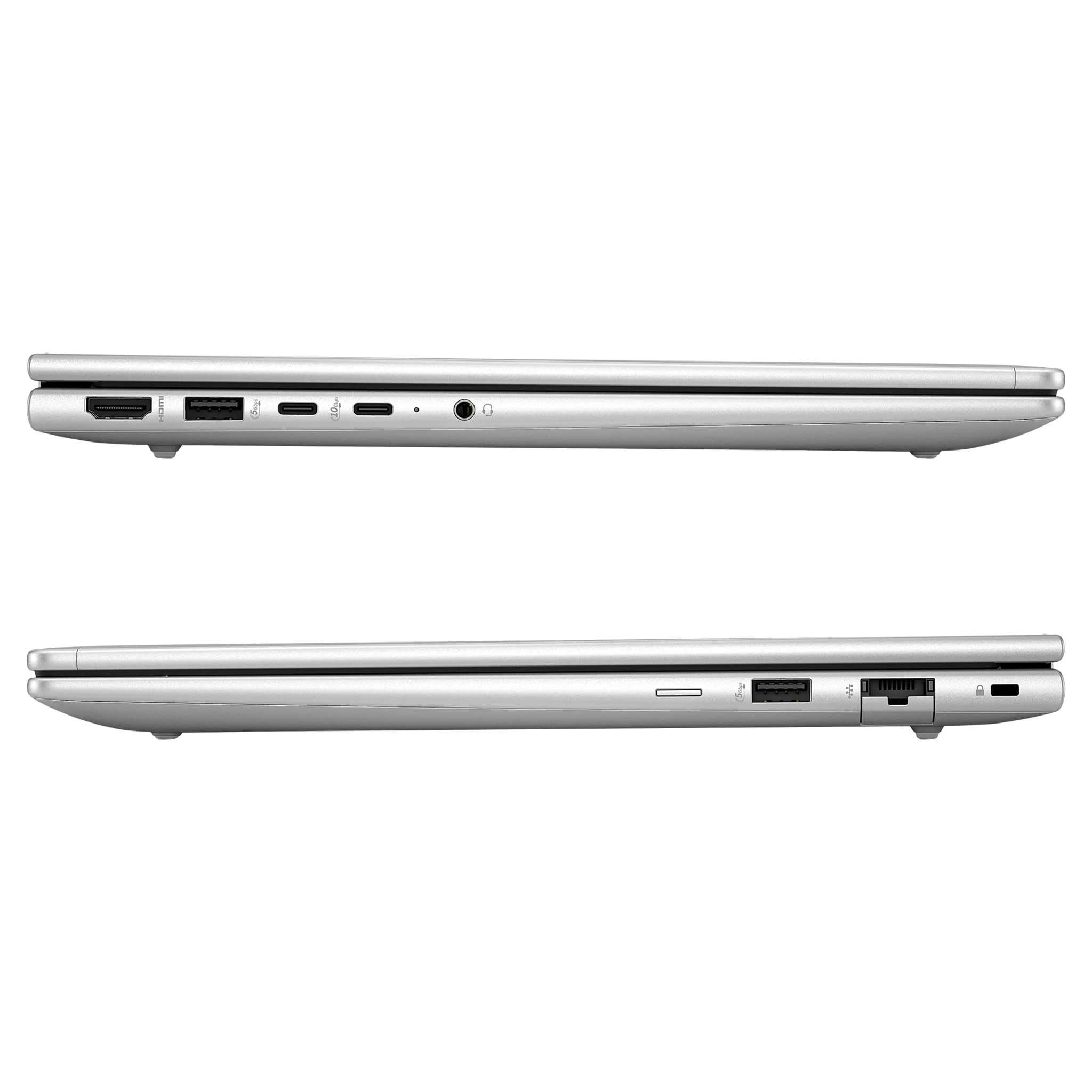HP ProBook 445 G11 Laptop, AMD Ryzen 5 7535U, 32 GB DDR5 RAM, 2 TB PCIe SSD, 14" WUXGA Display, AMD Radeon 660M, QWERTZ Tastatur, Windows 11 Pro, Silver - Image 7