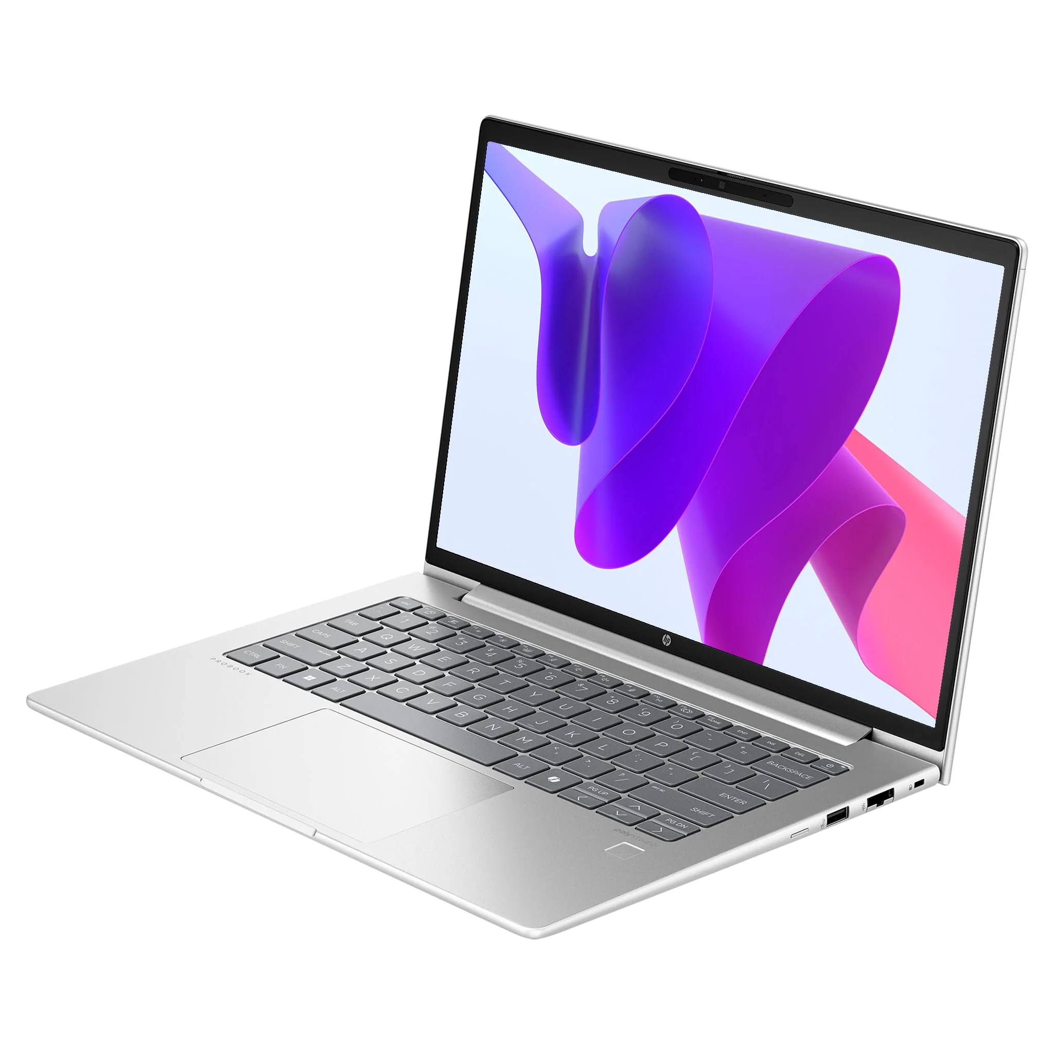 HP ProBook 445 G11 Laptop, AMD Ryzen 5 7535U, 32 GB DDR5 RAM, 2 TB PCIe SSD, 14" WUXGA Display, AMD Radeon 660M, QWERTZ Tastatur, Windows 11 Pro, Silver - Image 8