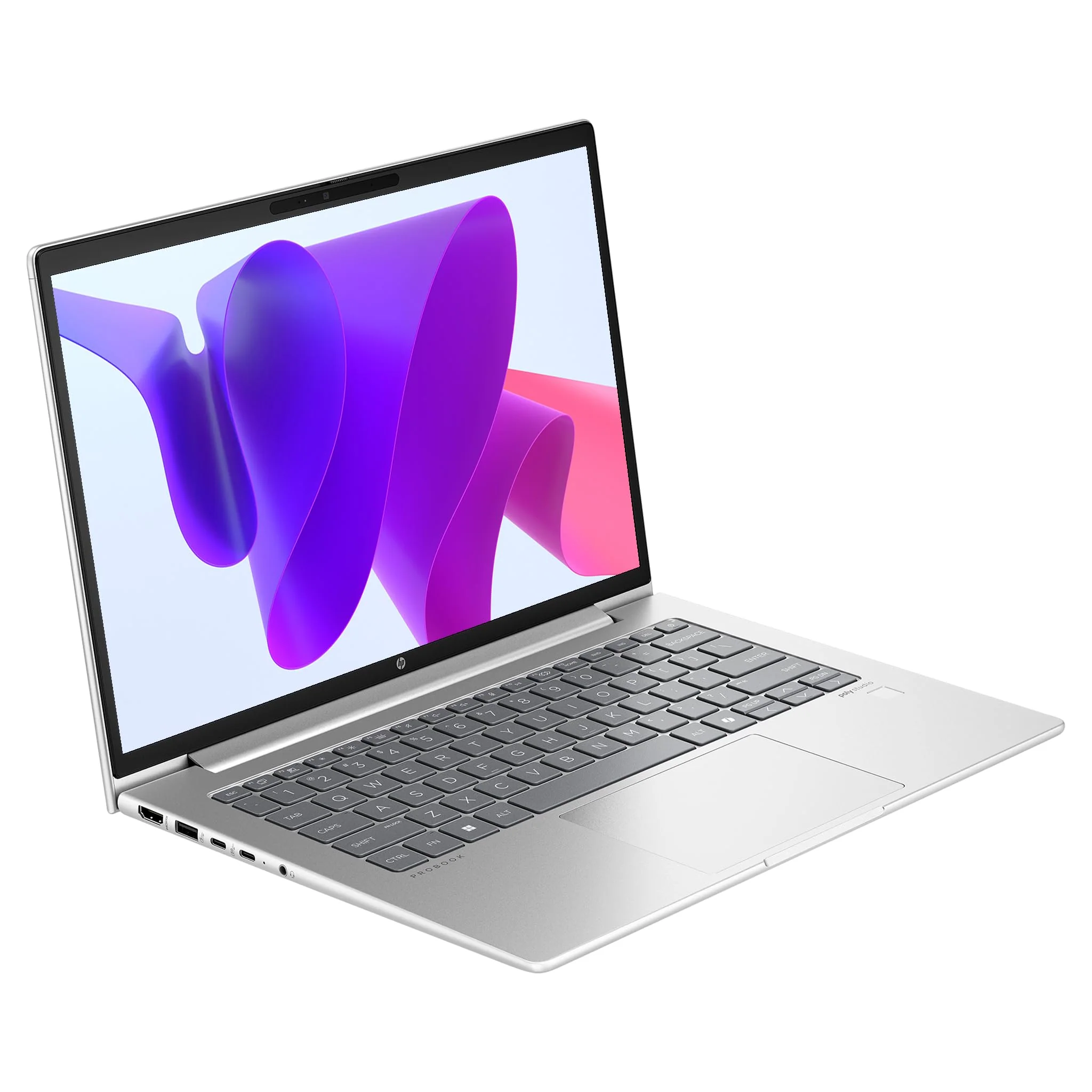 HP ProBook 445 G11 Laptop, AMD Ryzen 5 7535U, 32 GB DDR5 RAM, 2 TB PCIe SSD, 14" WUXGA Display, AMD Radeon 660M, QWERTZ Tastatur, Windows 11 Pro, Silver - Image 9