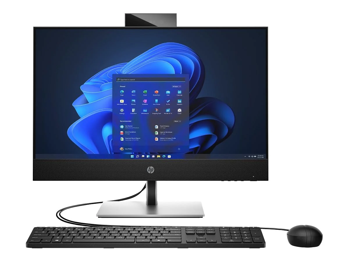 HP ProOne 440 G9 - Wolf Pro Security - All-in-One (Komplettlösung) - Core i5 i5-14500T / 1.7GHz - RAM 16GB - SSD 512GB - NVMe - UHD Graphics 770-1GbE, Wi-Fi 6E, Bluetooth Dual-Mode - Bluetooth 5.3 - Image 3