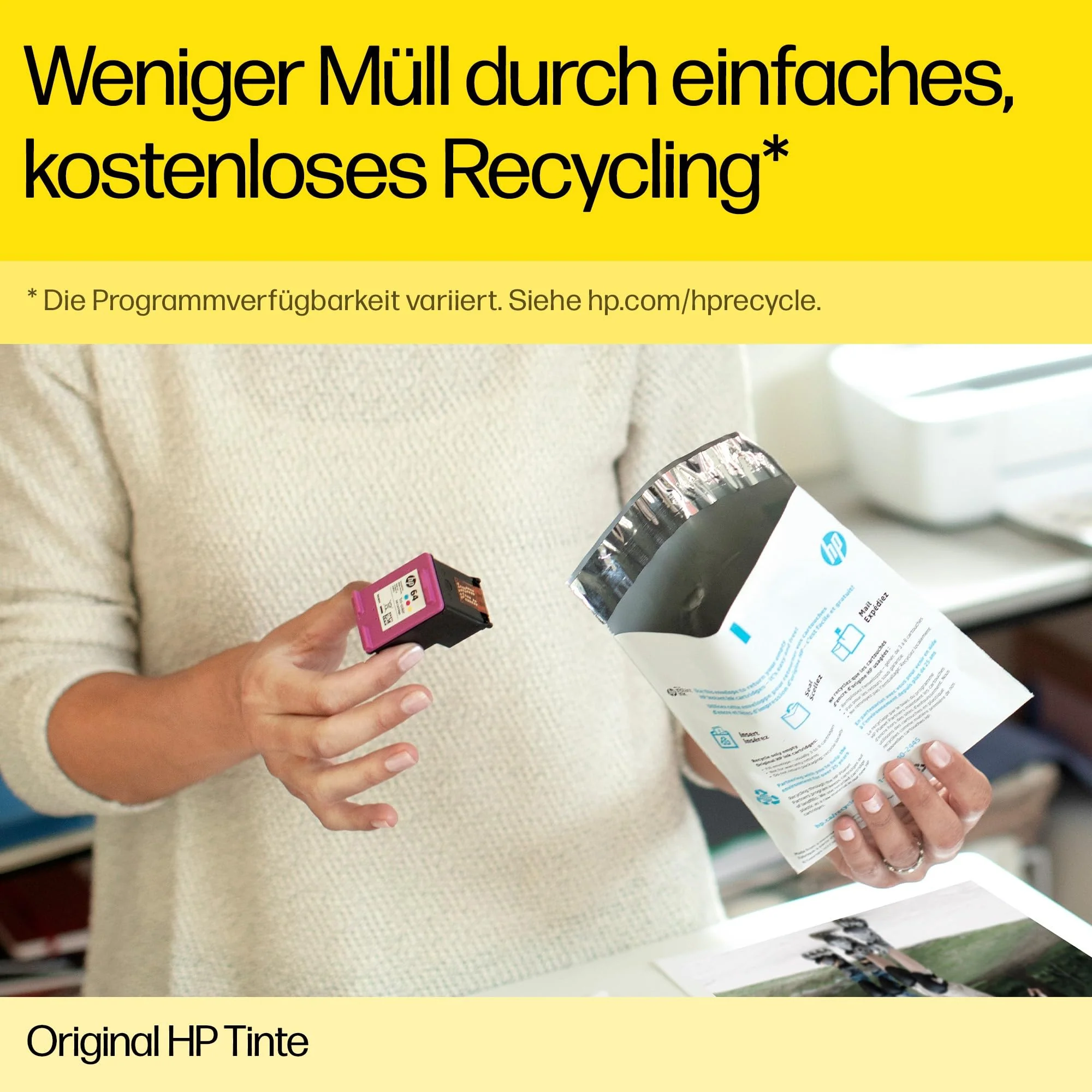 HP T6L95AE 903 Gelb Original Druckerpatrone für HP Officejet, HP Officejet Pro - Image 4