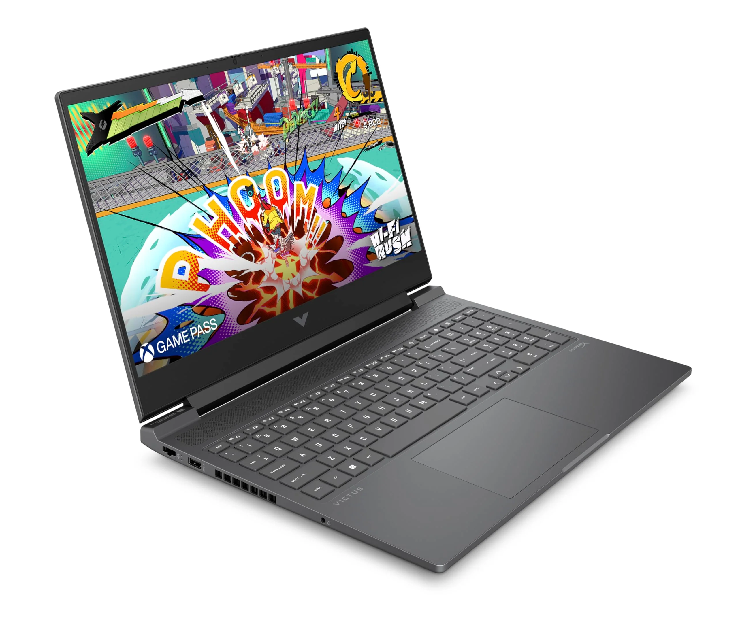 HP Victus Gaming Laptop, 16,1" FHD 144Hz Display, AMD Ryzen 7 8845HS, 16GB DDR5 RAM, 1TB SSD, NVIDIA GeForce RTX 4070 (8GB), QWERTZ, Windows 11, Mica Silver - Image 7