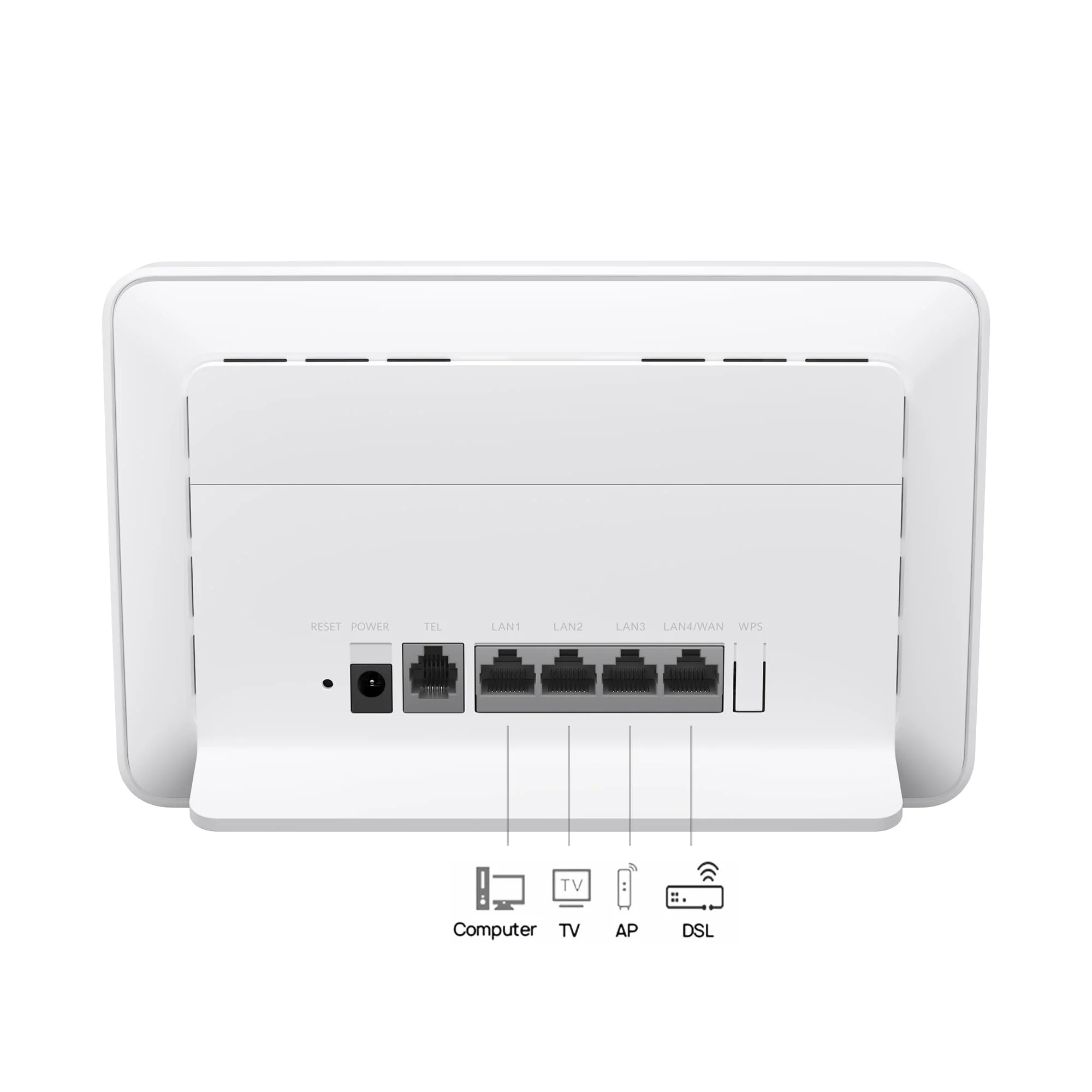 HUAWEI 4G+ Router CPE 5, B636, SIM-LTE-Router, Cat 7+, DL 400 Mbit/s/UL 200 Mbit/s, Wi-Fi 6 AX3000, 4 LAN-Ethernet-Ports, Visualisierte Wi-Fi-Diagnose, Signalabdeckung auf Industrieniveau - Image 3