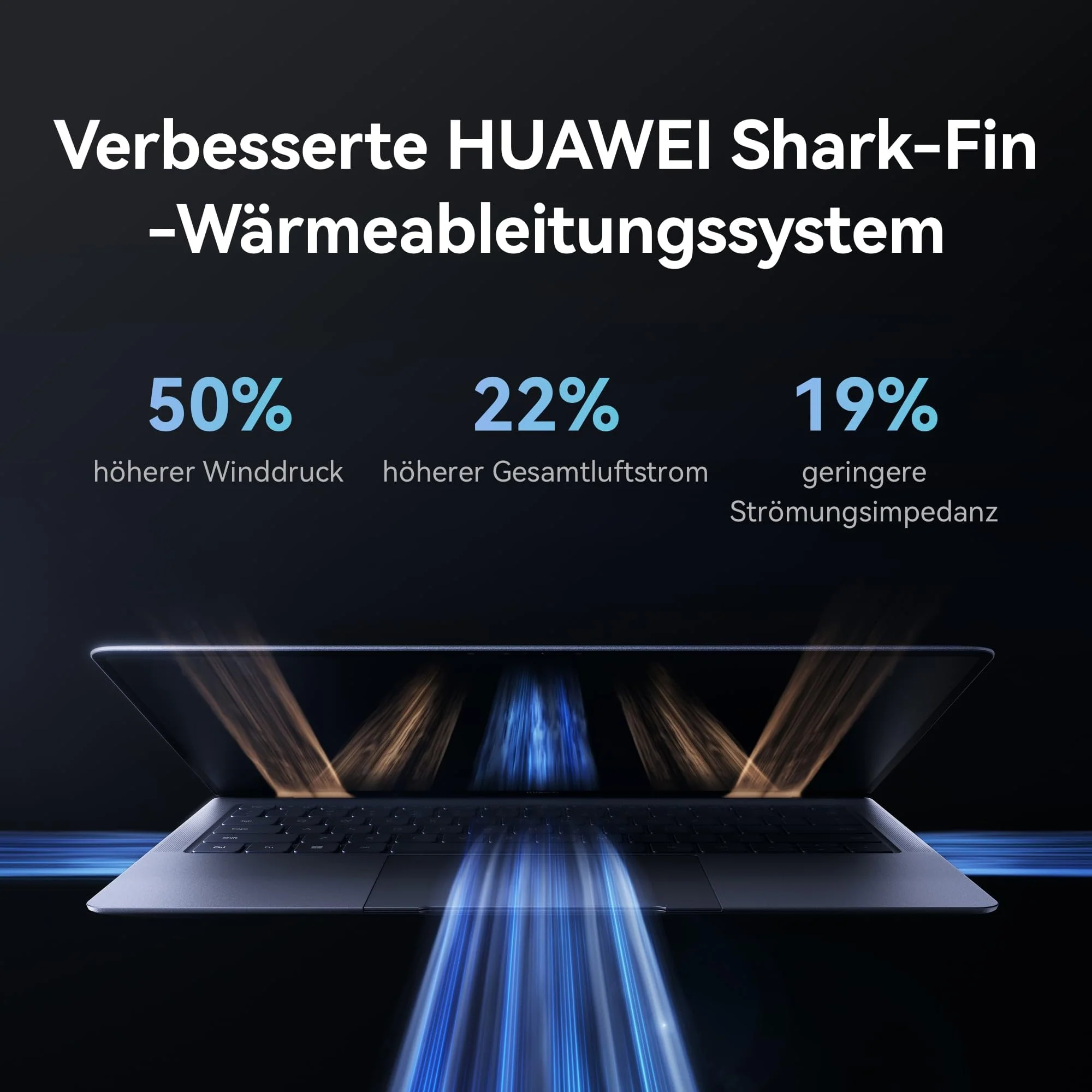 HUAWEI MateBook X Pro Core Ultra, 980 g Ultraleicht hautberuhigende Metallgehäuse, Intel Core Ultra 7 Prozessor, 14,2 Zoll OLED Real Colour Display, 16GB + 1TB, Windows 11 Home, Schwarz - Image 3