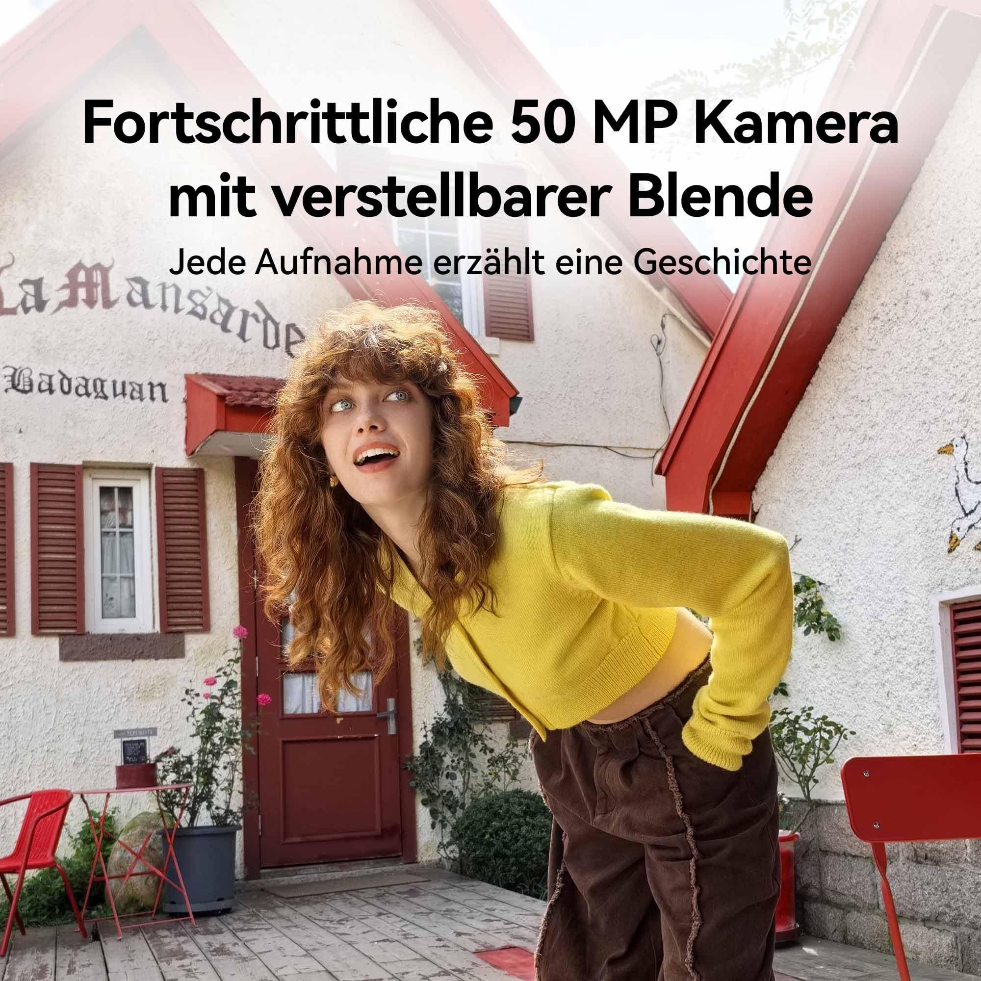 HUAWEI nova 13 Pro, Smartphone, 12+512 GB, 60 MP Ultra-Dual-Porträt-Frontkamera, fortschrittliche 50 MP Kamera mit Verstellbarer Blende, 100 W Supercharge, AI Best Expression, Lodengrün - Image 3