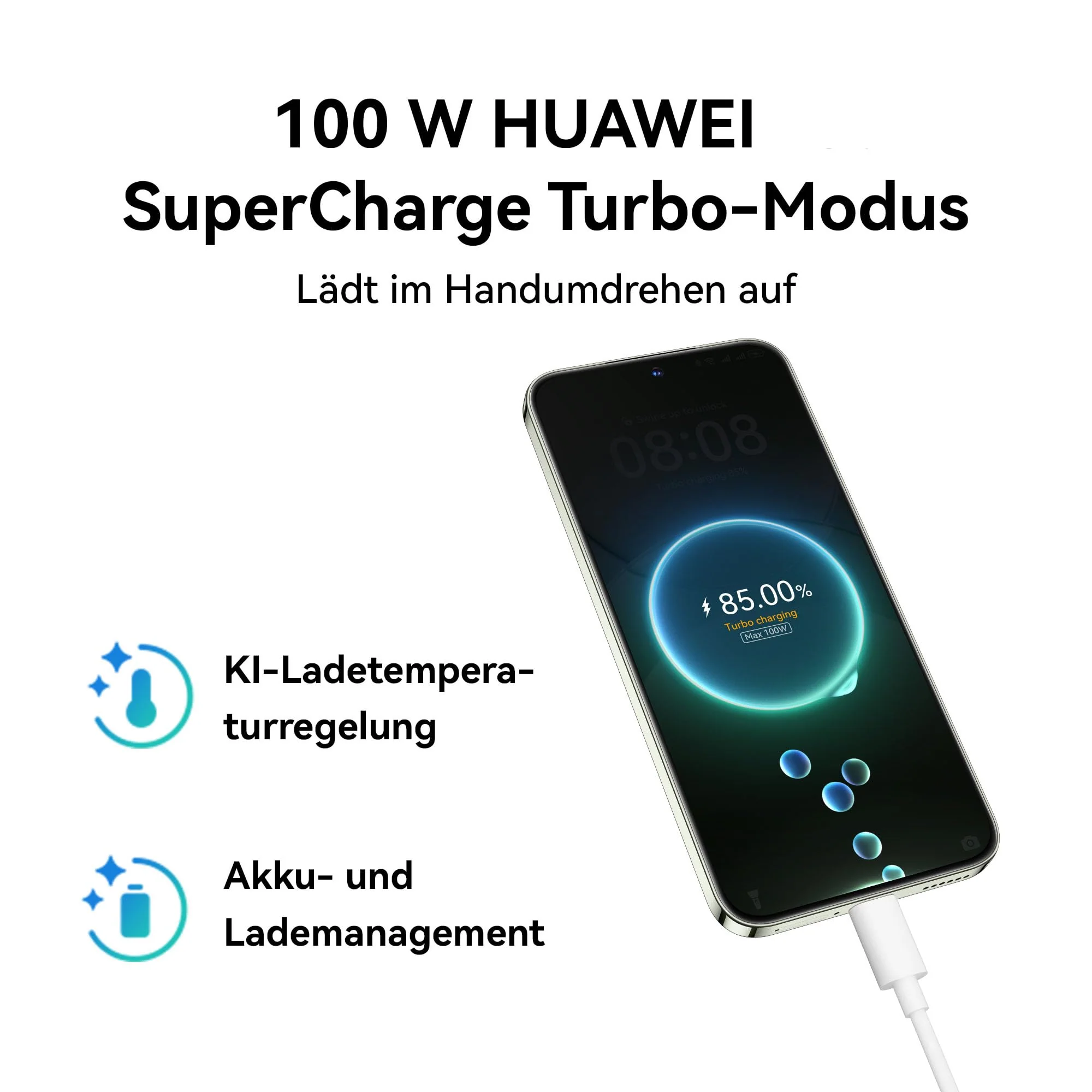 HUAWEI nova 13 Pro, Smartphone, 12+512 GB, 60 MP Ultra-Dual-Porträt-Frontkamera, fortschrittliche 50 MP Kamera mit Verstellbarer Blende, 100 W Supercharge, AI Best Expression, Lodengrün - Image 6
