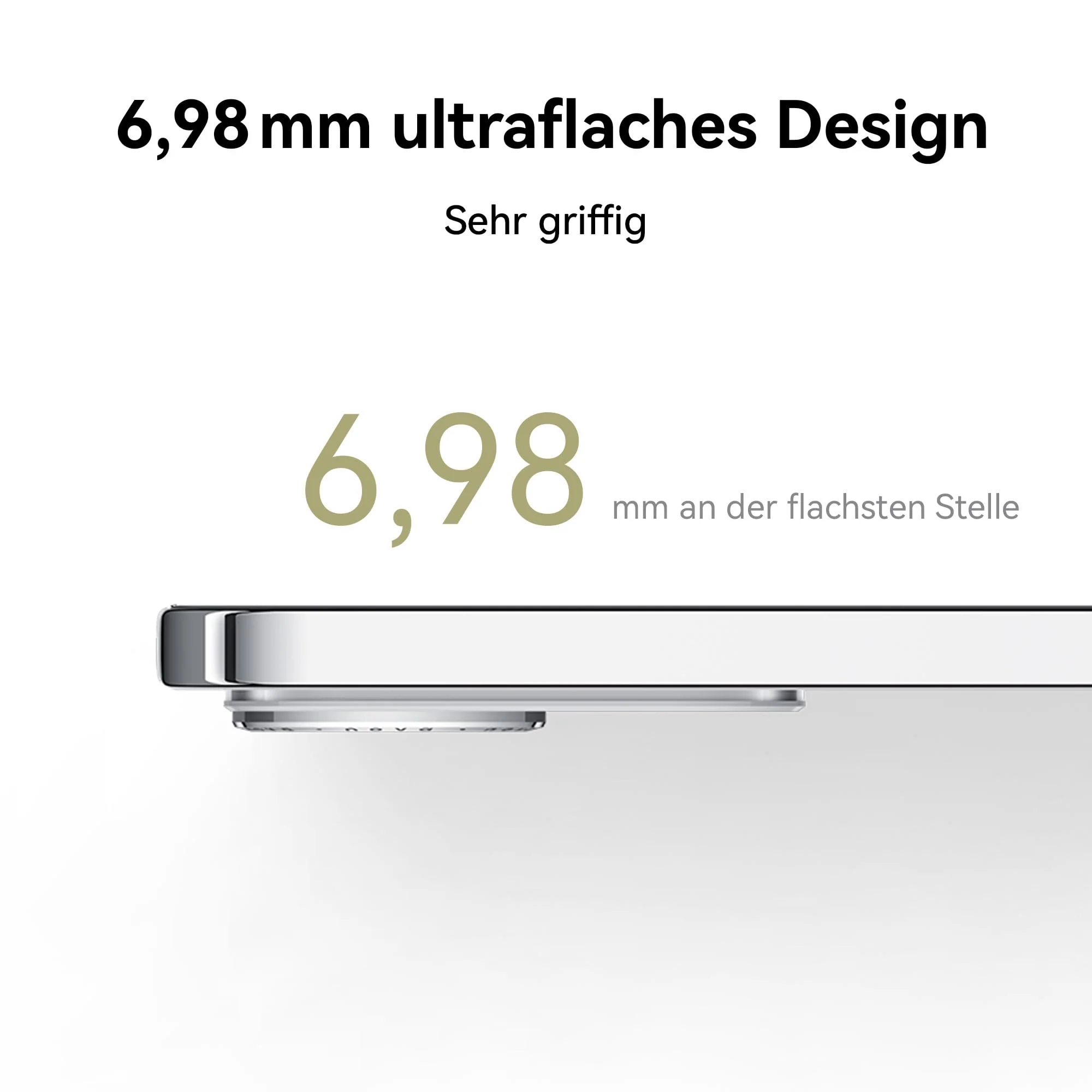 HUAWEI nova 13, Smartphone, 12+256GB, 6,7" OLED Display mit flachen Kanten, eine 60 MP Ultraweitwinkel-Porträt-Frontkamera, 100W Supercharge, 5000 mAh starker Akku, Schwarz - Image 2