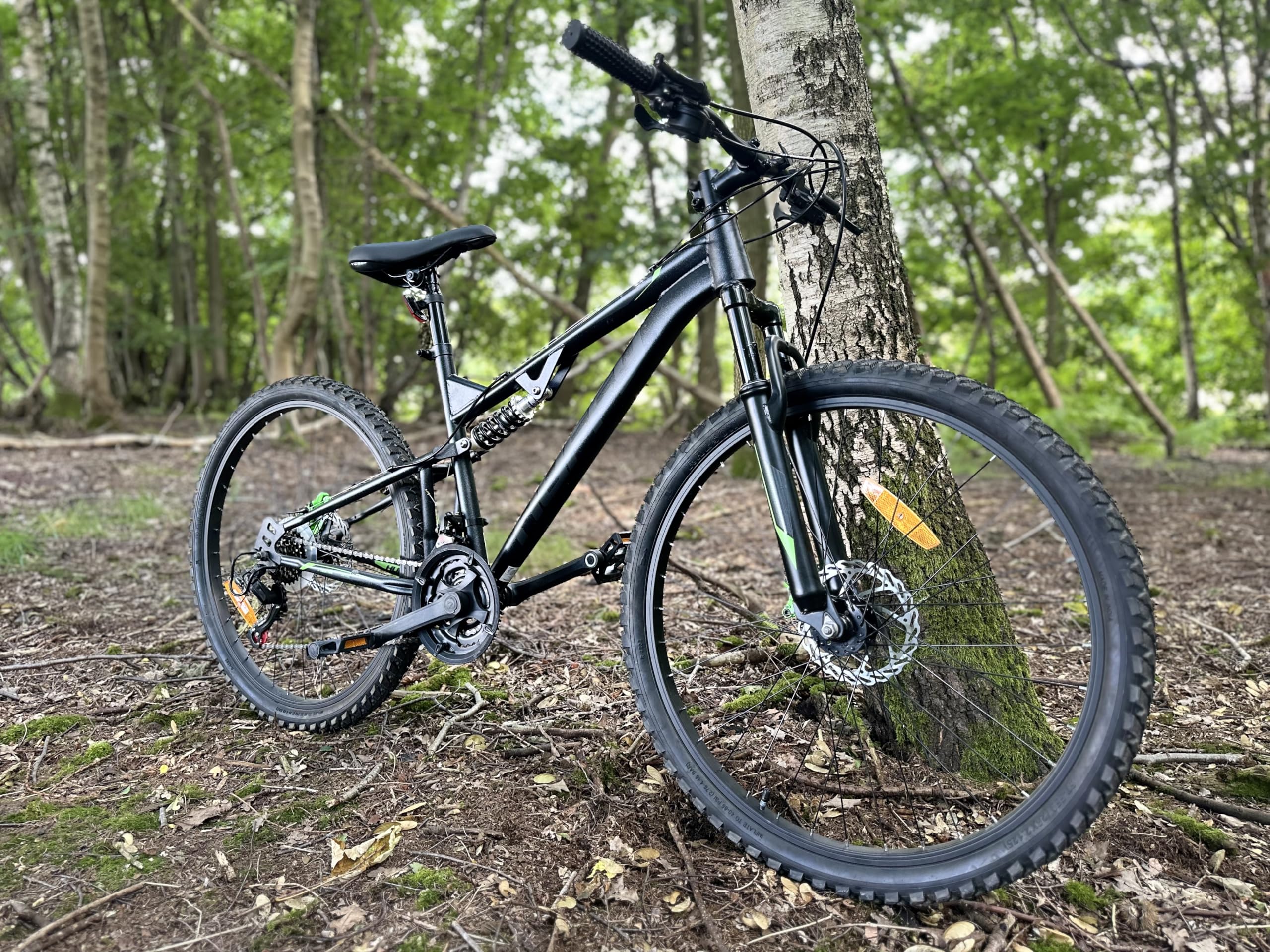 Huffy Marker Mountain Bike 26" - Schwarz 21-Gang Shimano - Image 6